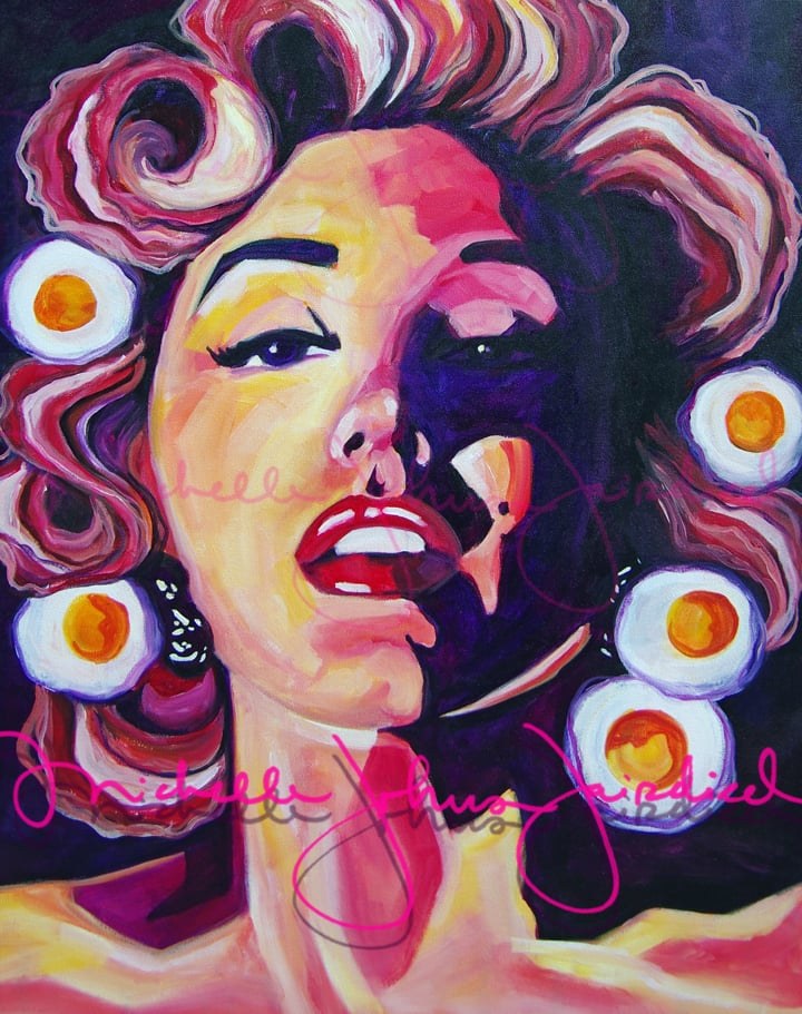 Marilyn and Eggs