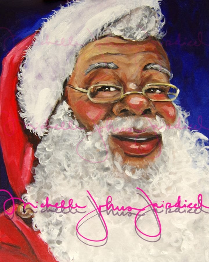 Santas, view 2