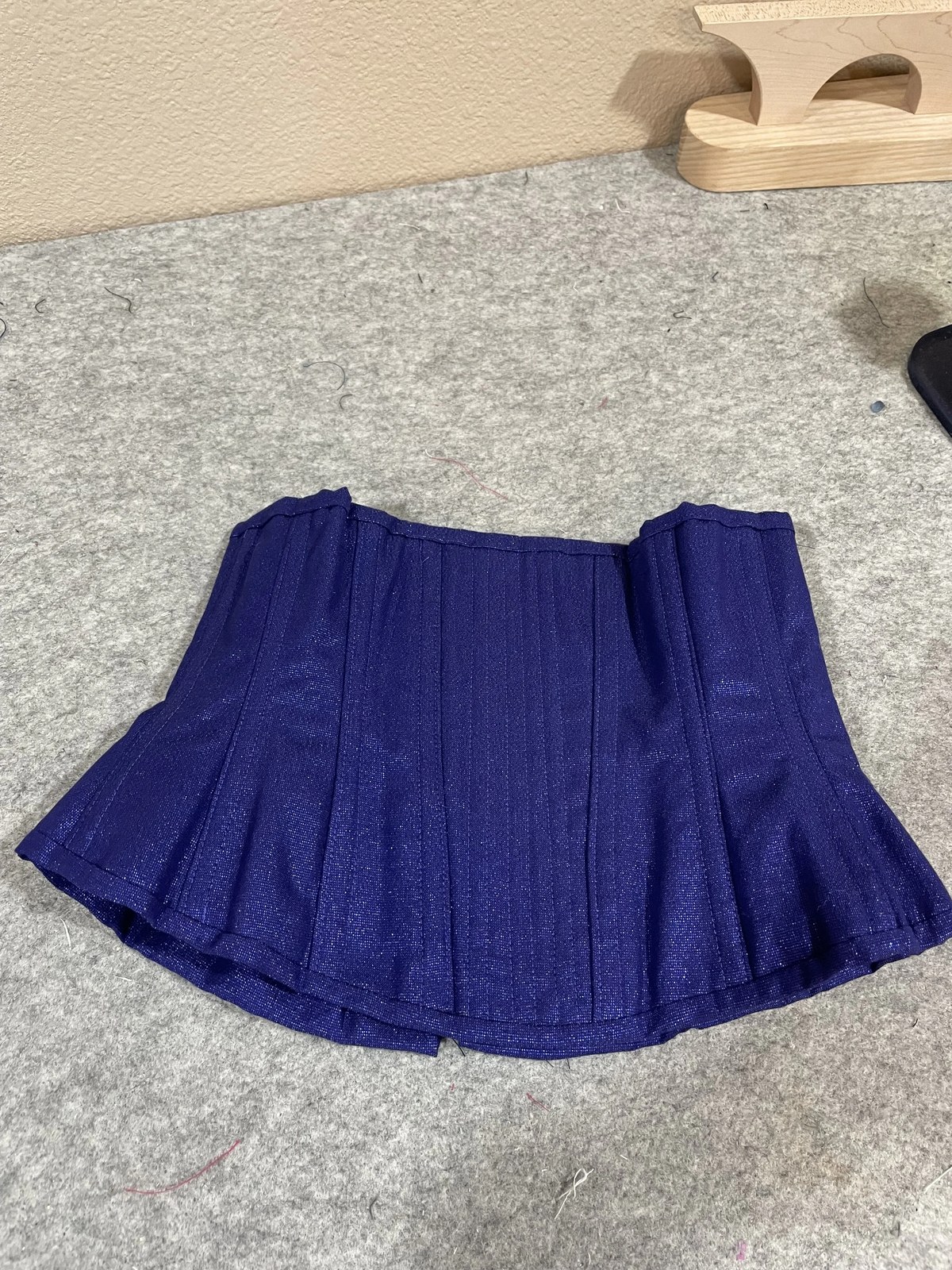 Cobalt Shimmer Cincher