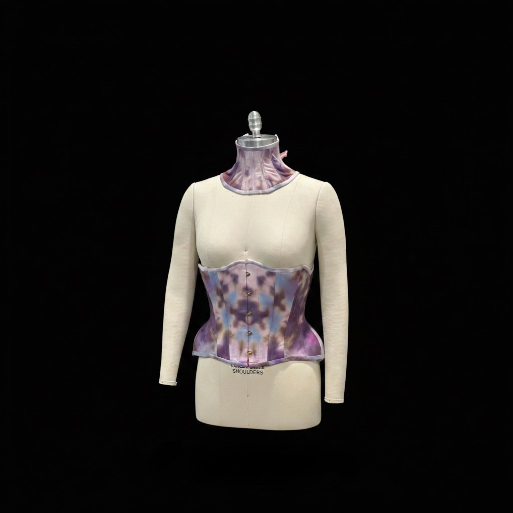 Rosethorn Mist Underbust & Neck Corset Set