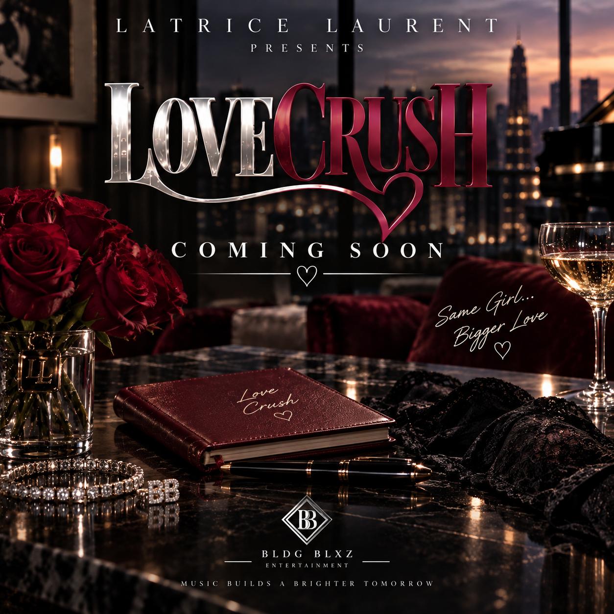 Love Crush album artwork by Latrice Laurent