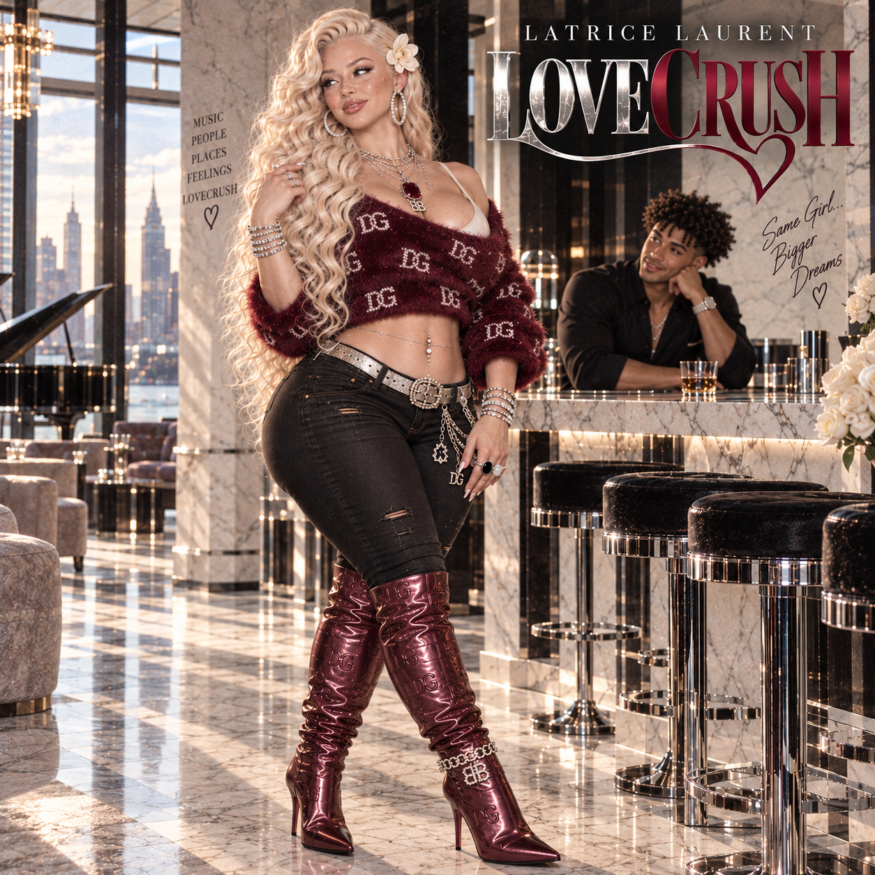 Latrice Laurent promotional art for Love Crush