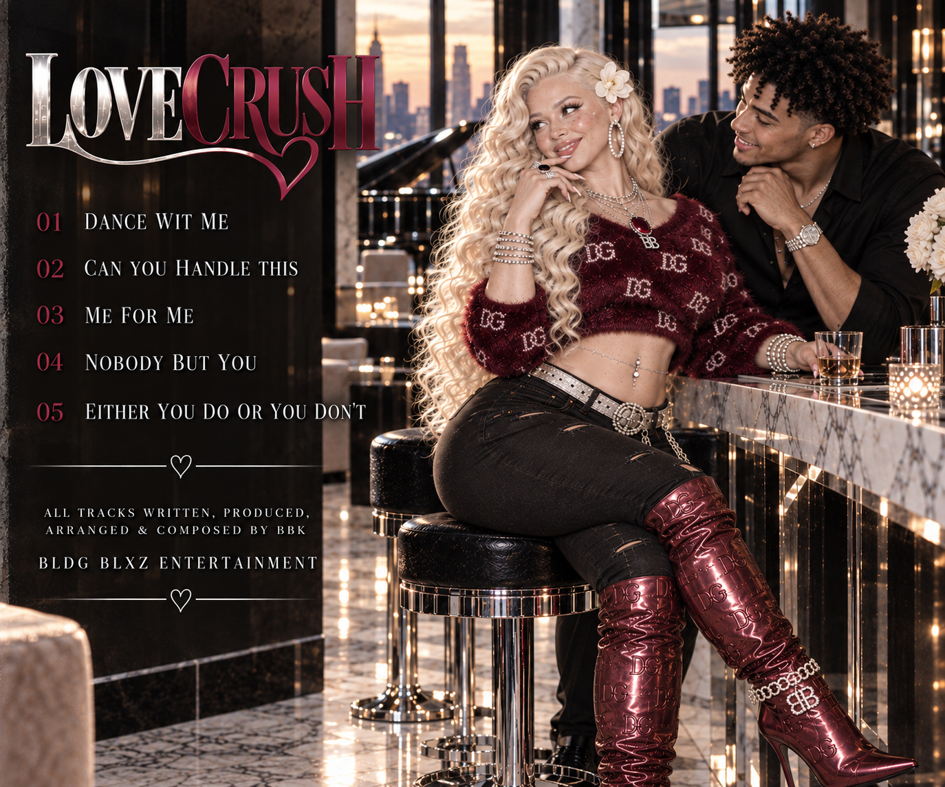 Love Crush tracklist by Latrice Laurent