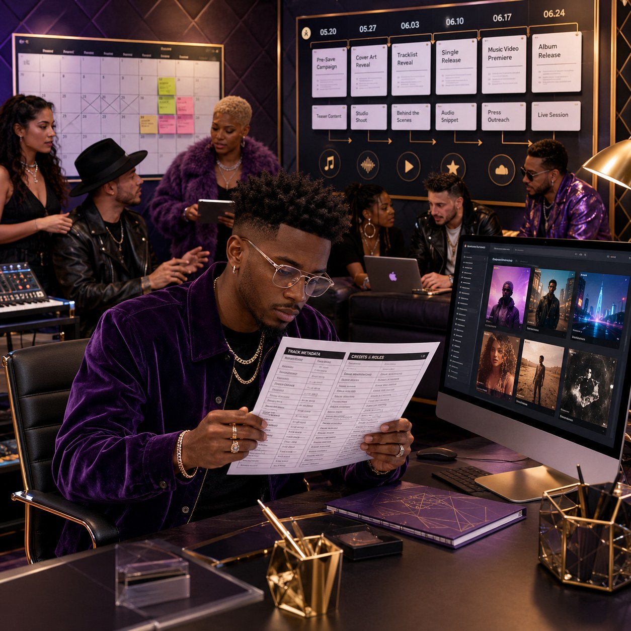 Independent artist planning a music release and professional next steps