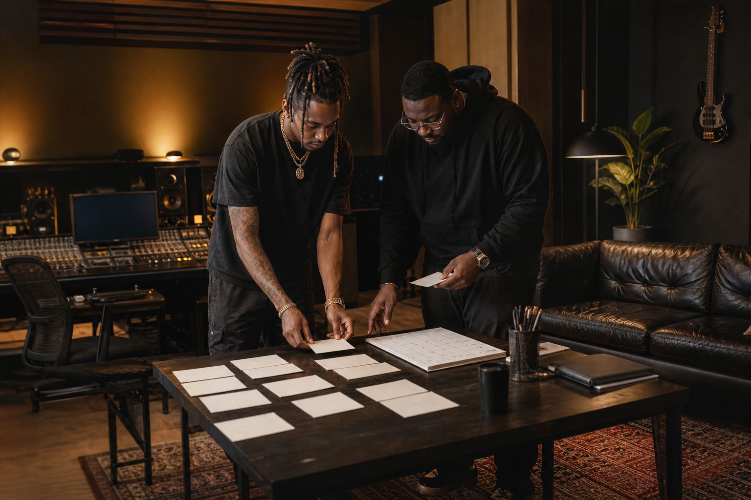 Independent musician and manager planning a release campaign