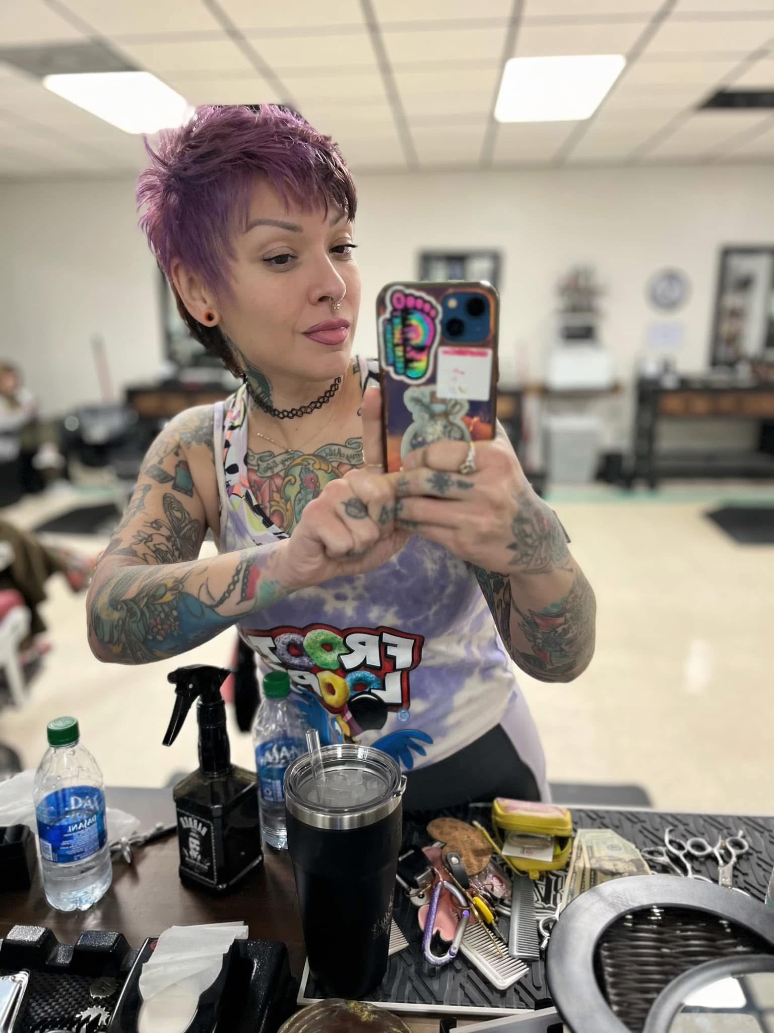 Woody’s Barber Shop and The Color Room client style, photo 28