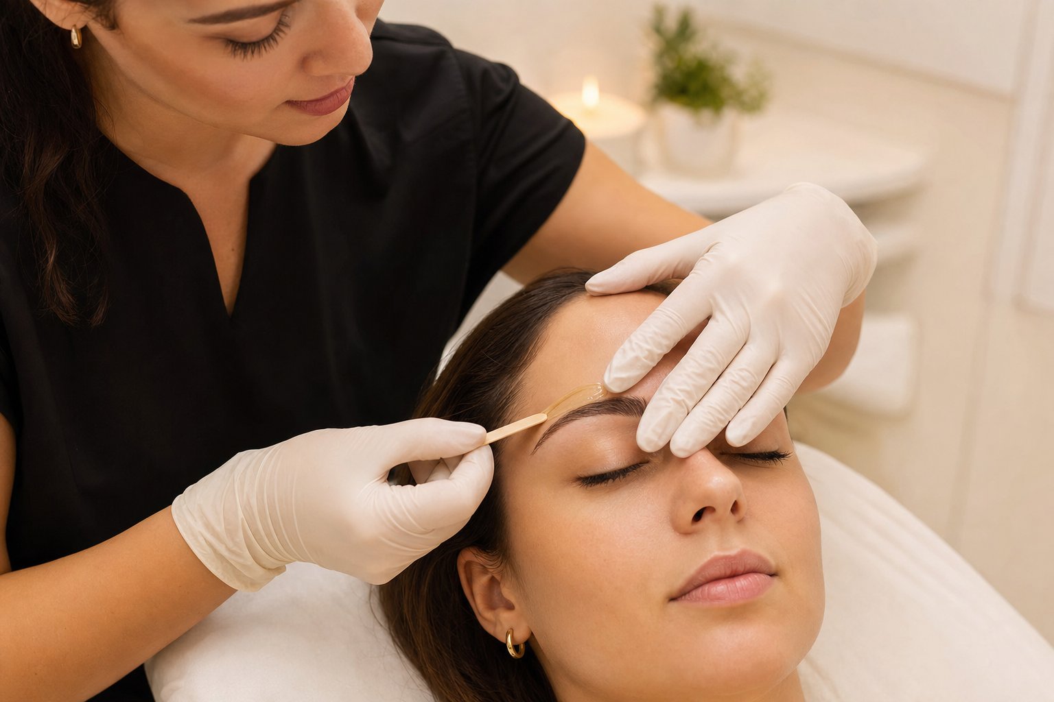 Eyebrow Wax service at The Color Room