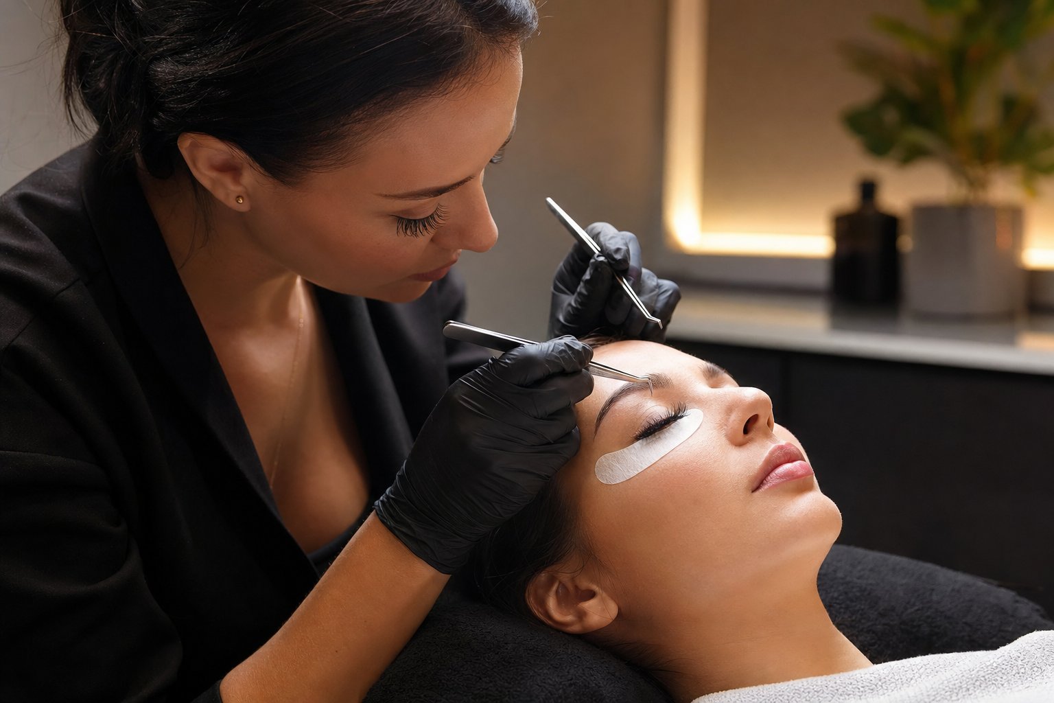 Hybrid Lash Fill-In service at The Color Room