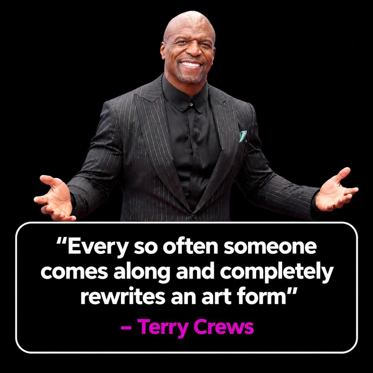 Terry Crews America’s Got Talent testimonial