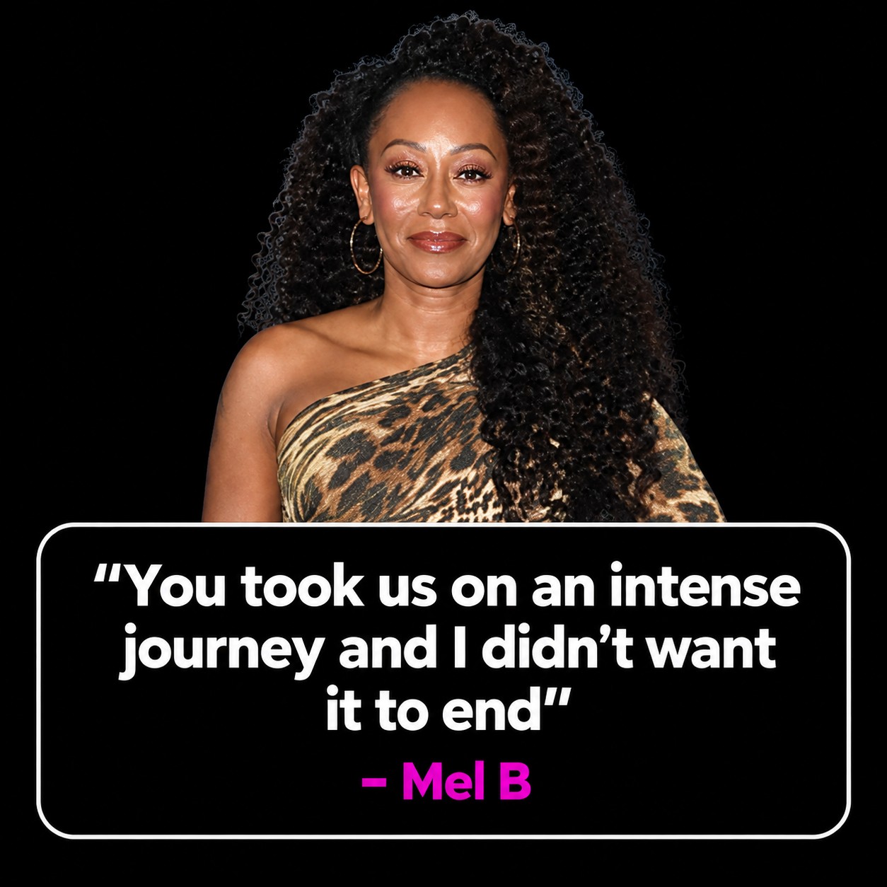 Mel B America’s Got Talent testimonial