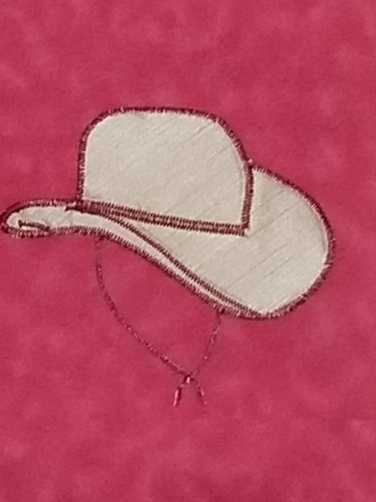 Handmade Cowgirl Baby Quilt: Appliqued Flannel Western Nursery Blanket(34"x40"), Pink Horseshoe Boots Hat, Baby Shower Gift, view 5