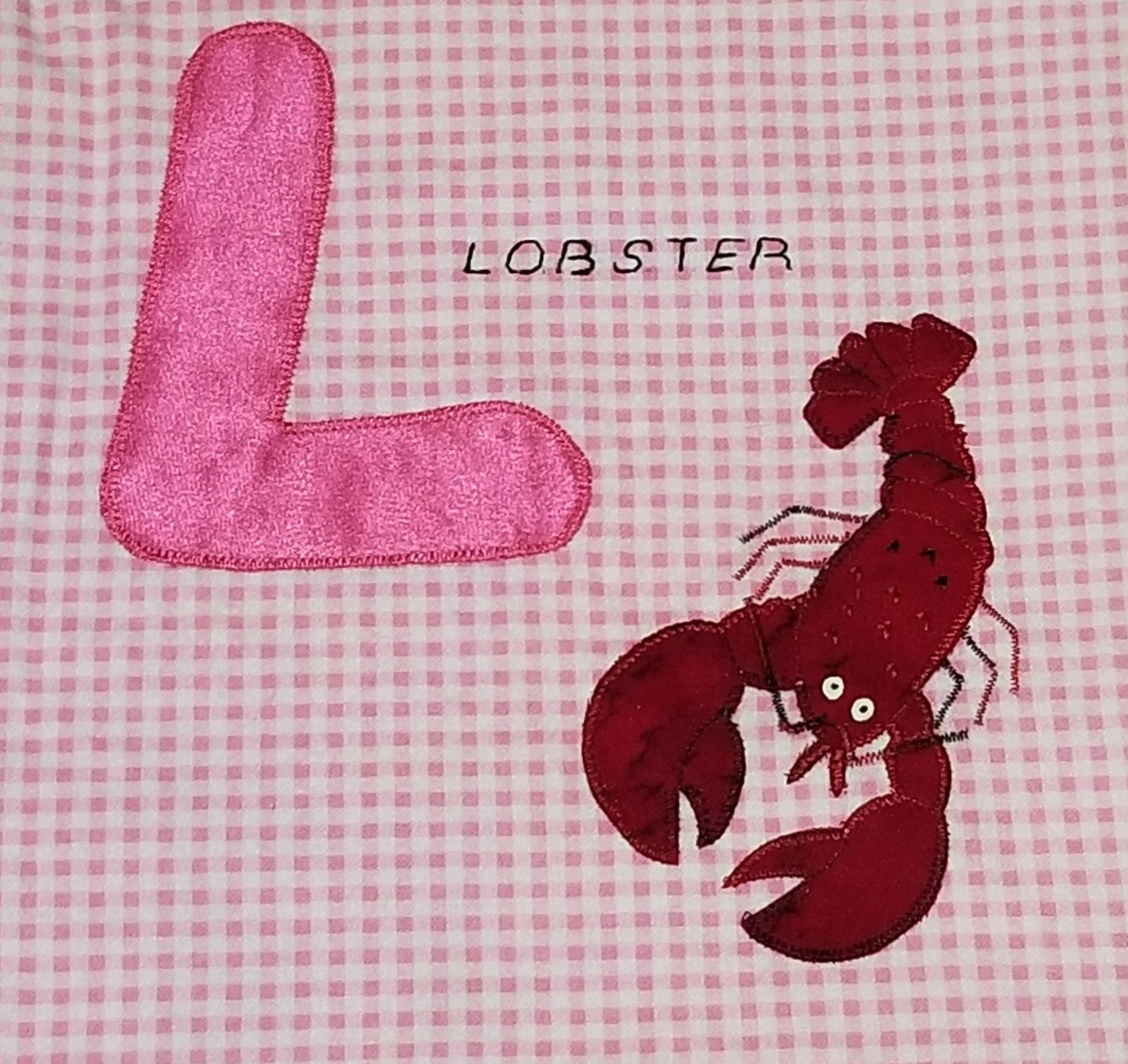 Grandparent Gift Personalized Baby Name Book, Godparent Gift Cloth Keepsake, Custom Handmade Gift for Grandchild or Godchild, view 8