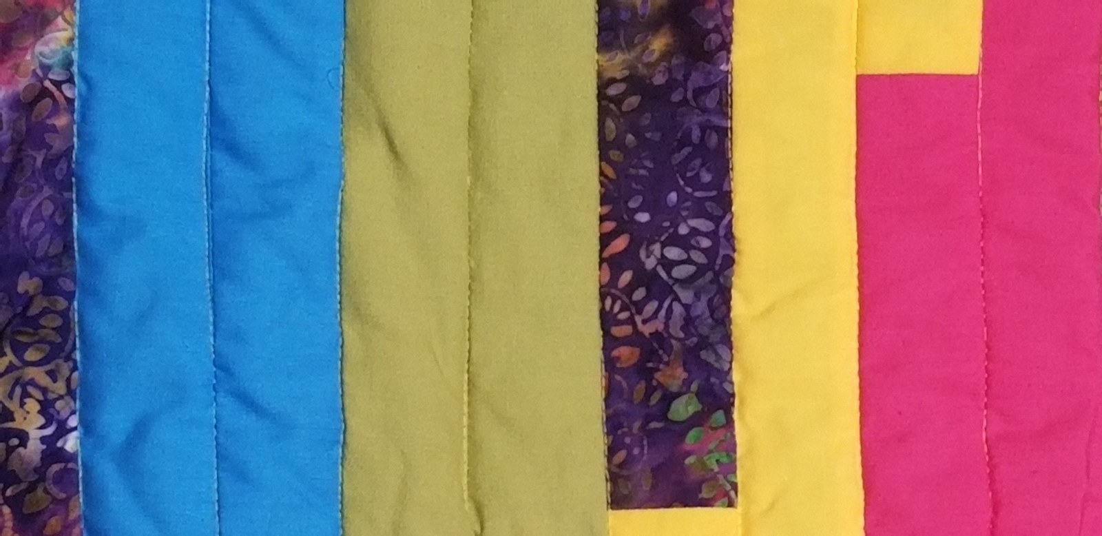 Handmade Colorful Cotton Quilt Bright Abstract Stripes Toddler Blanket Soft Comfortable Cozy, view 8