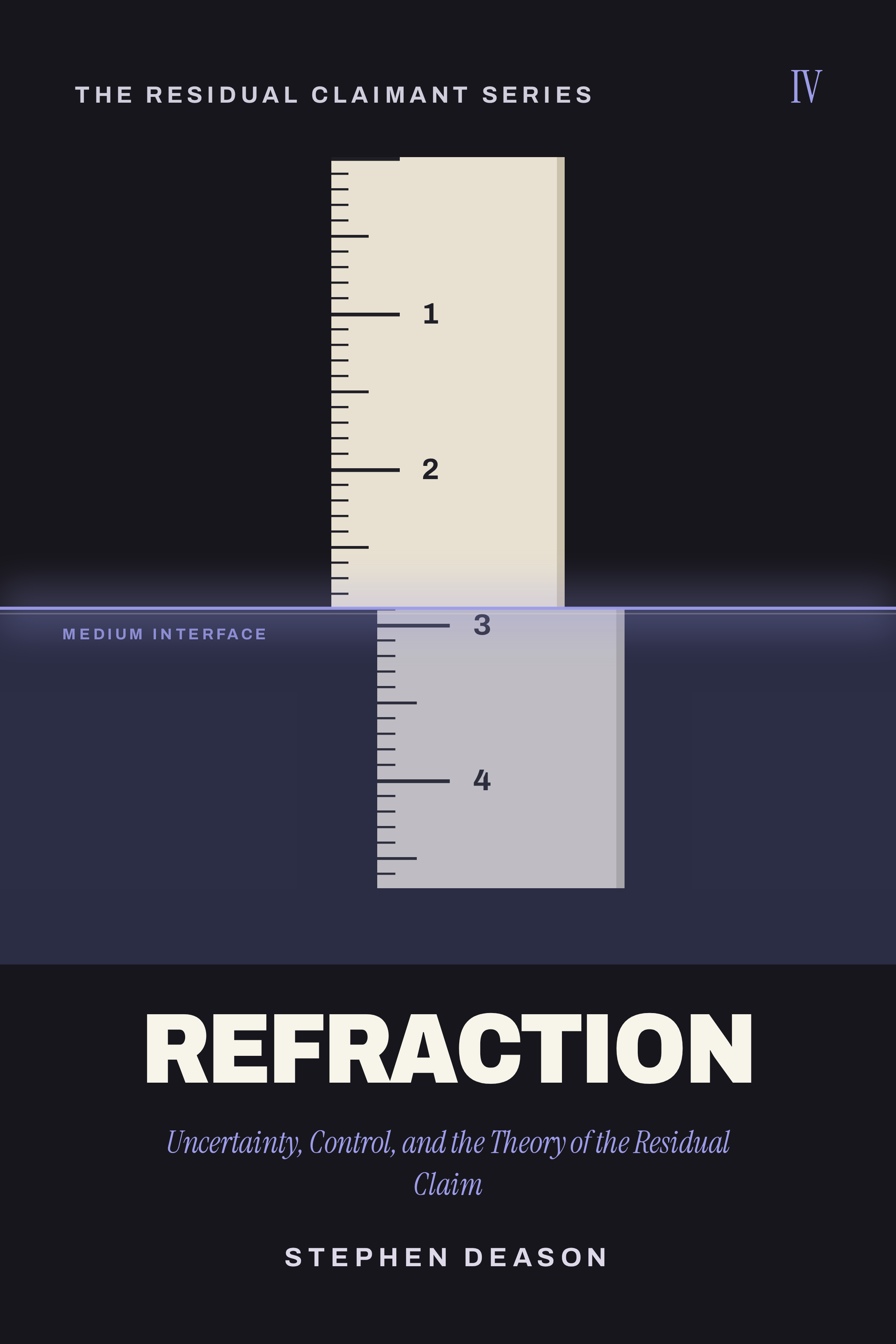 Cover of Refraction by Stephen Deason