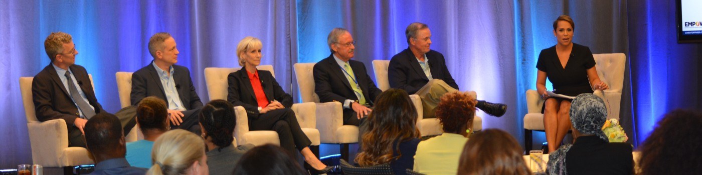 Stephen Deason participating in a Cox Enterprises EMPOWER panel moderated by Jovita Moore