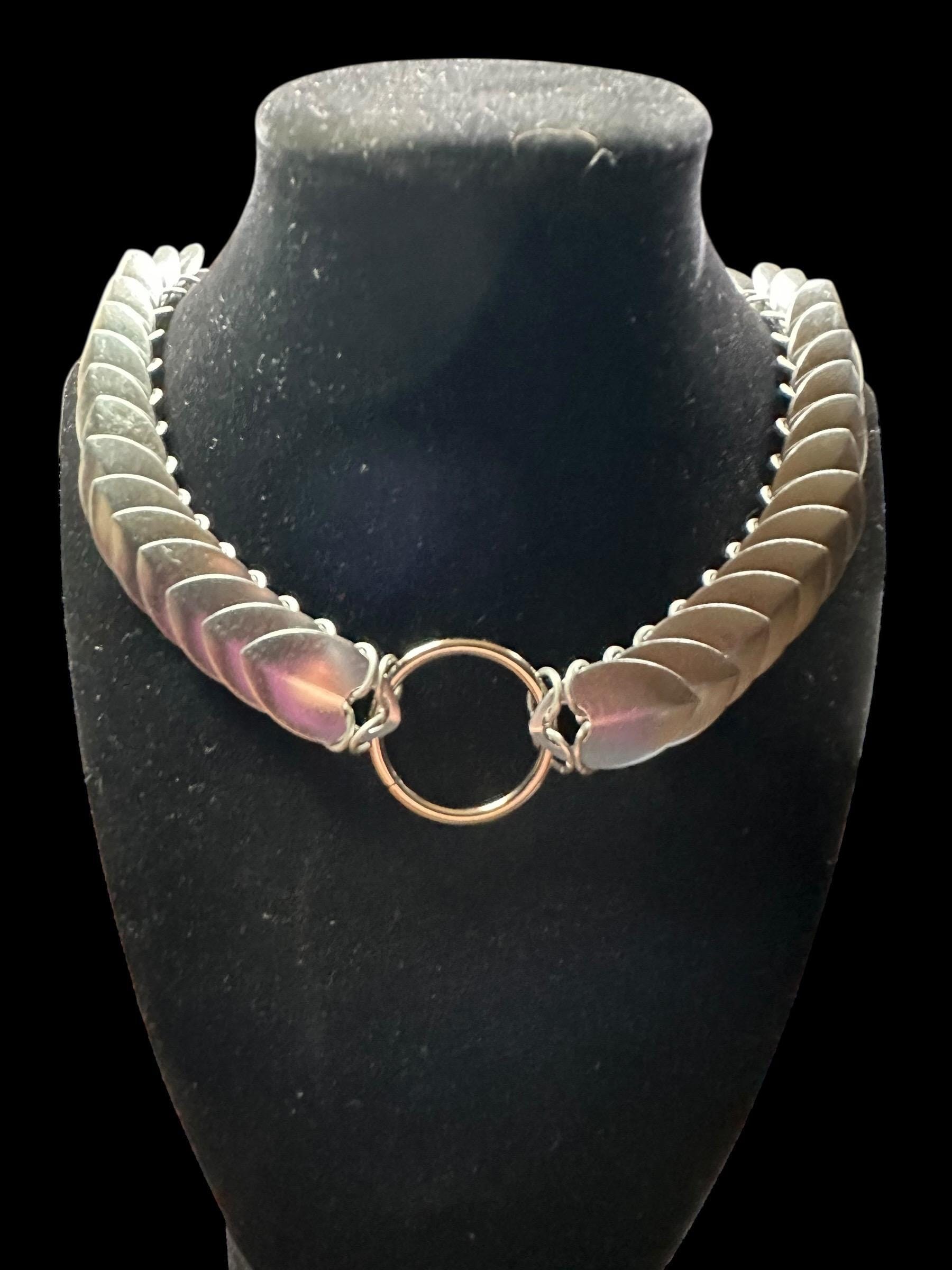 Dragon Scale Scalemail Chainmaille Choker