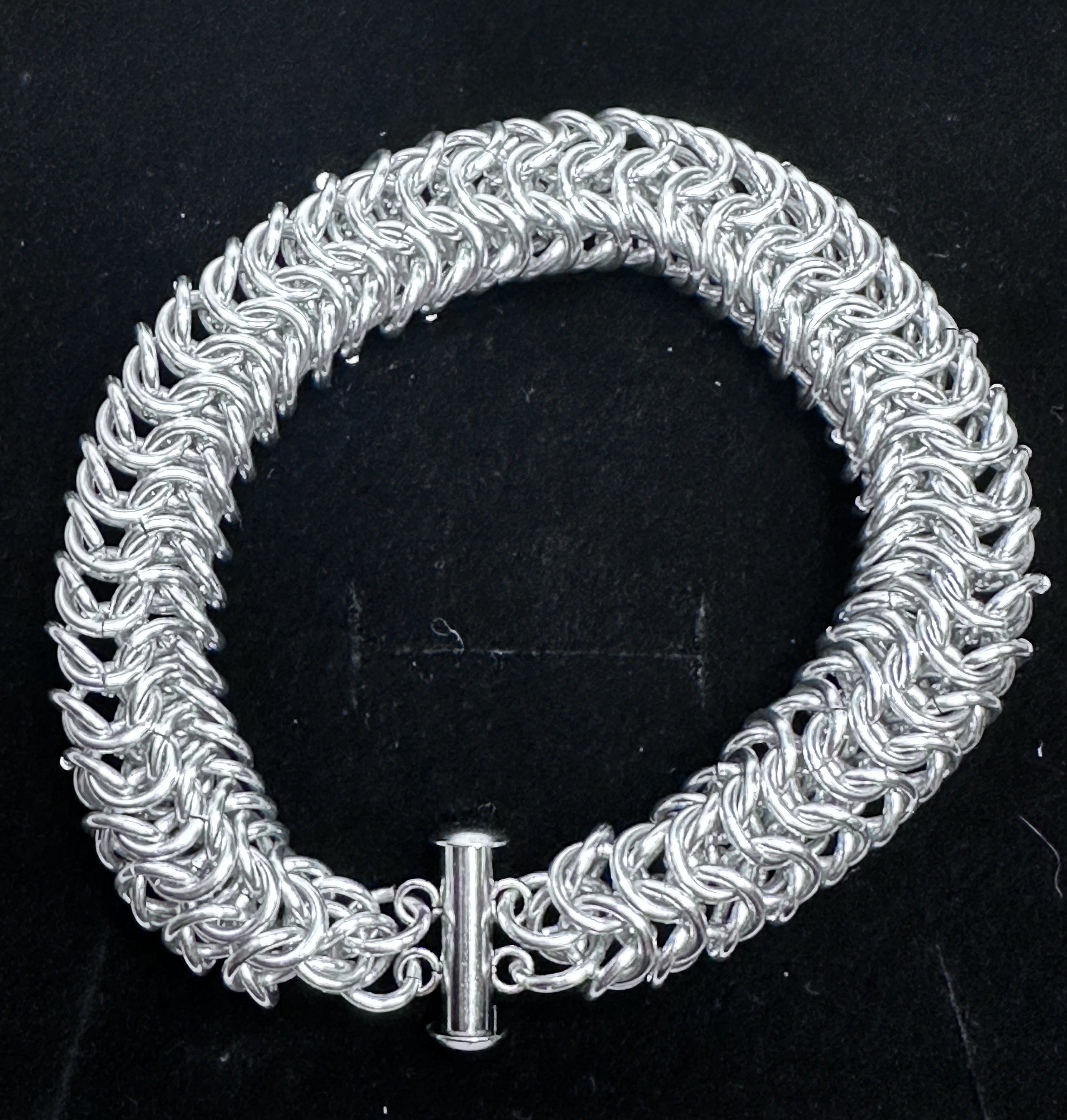 RoundMaille Aluminum Chainmaille Bracelet