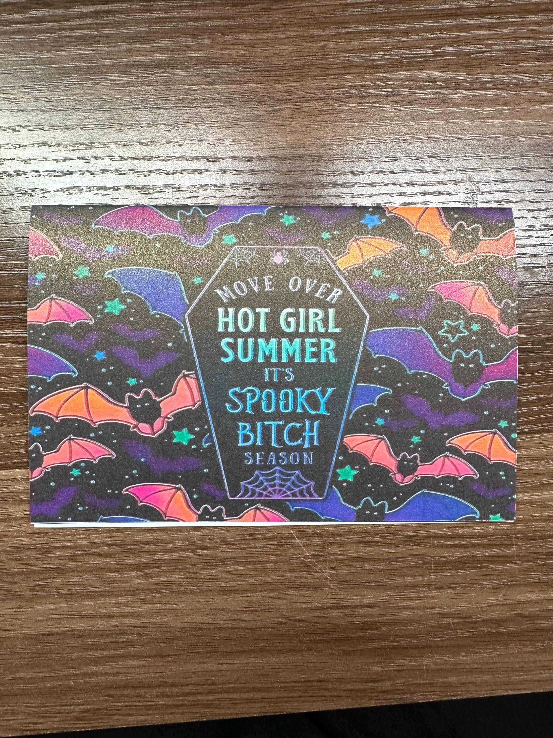 Spooky Bitch Season Greeting Card