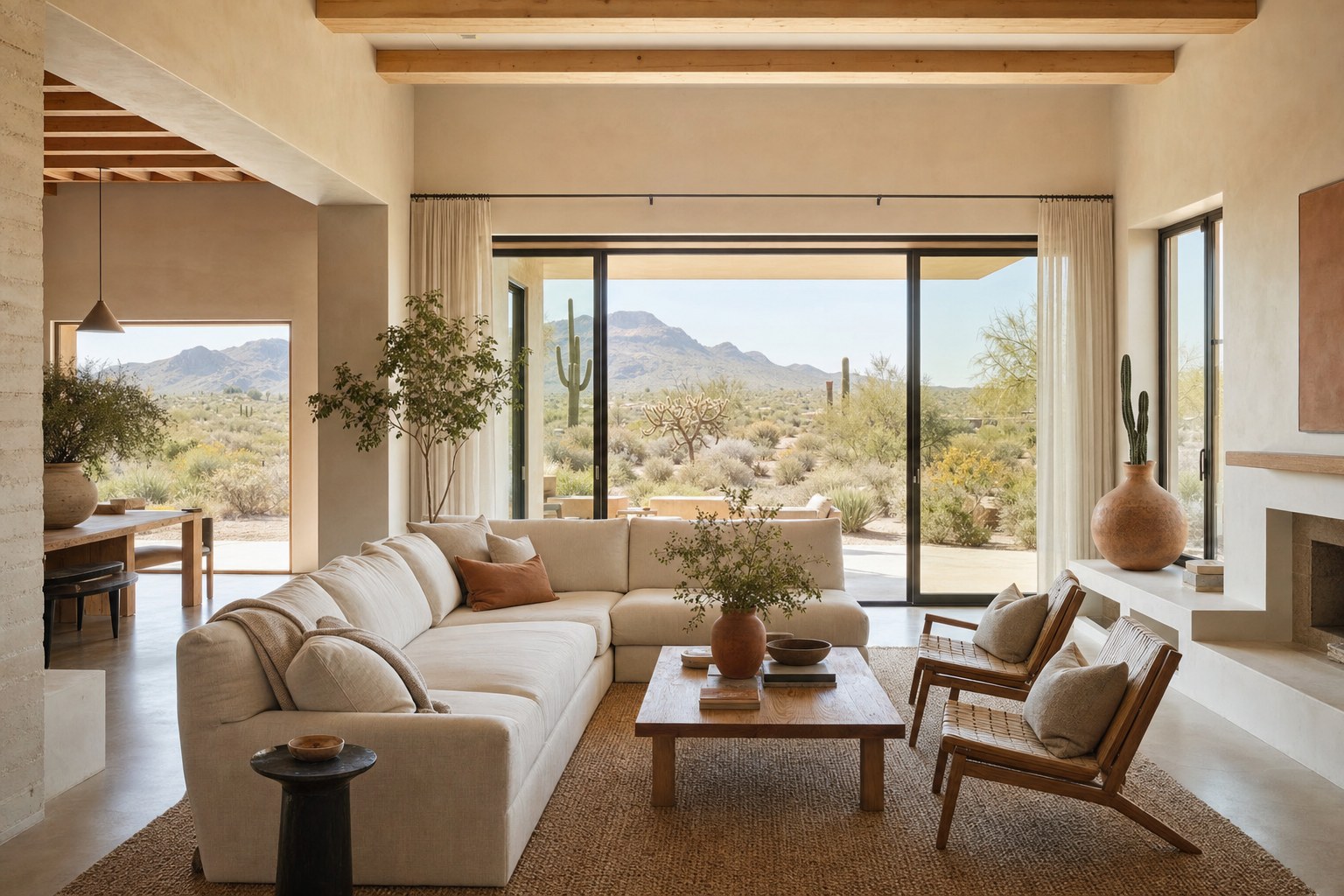 Bright Arizona home interior