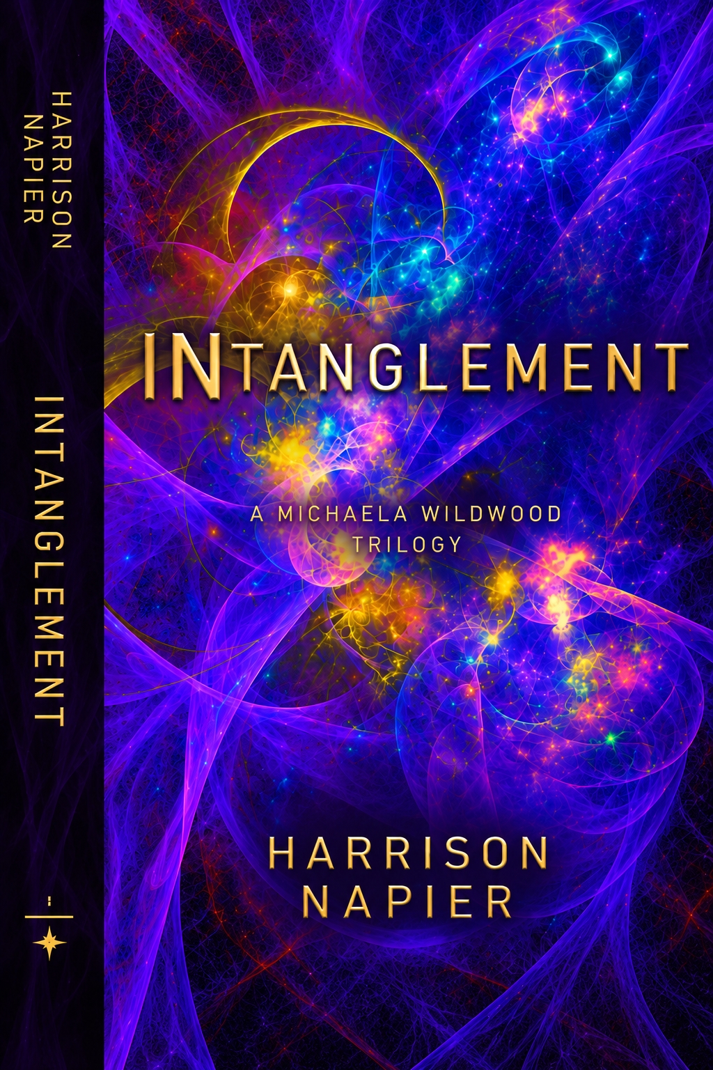 Official cover artwork for INtanglement by Harrison Napier