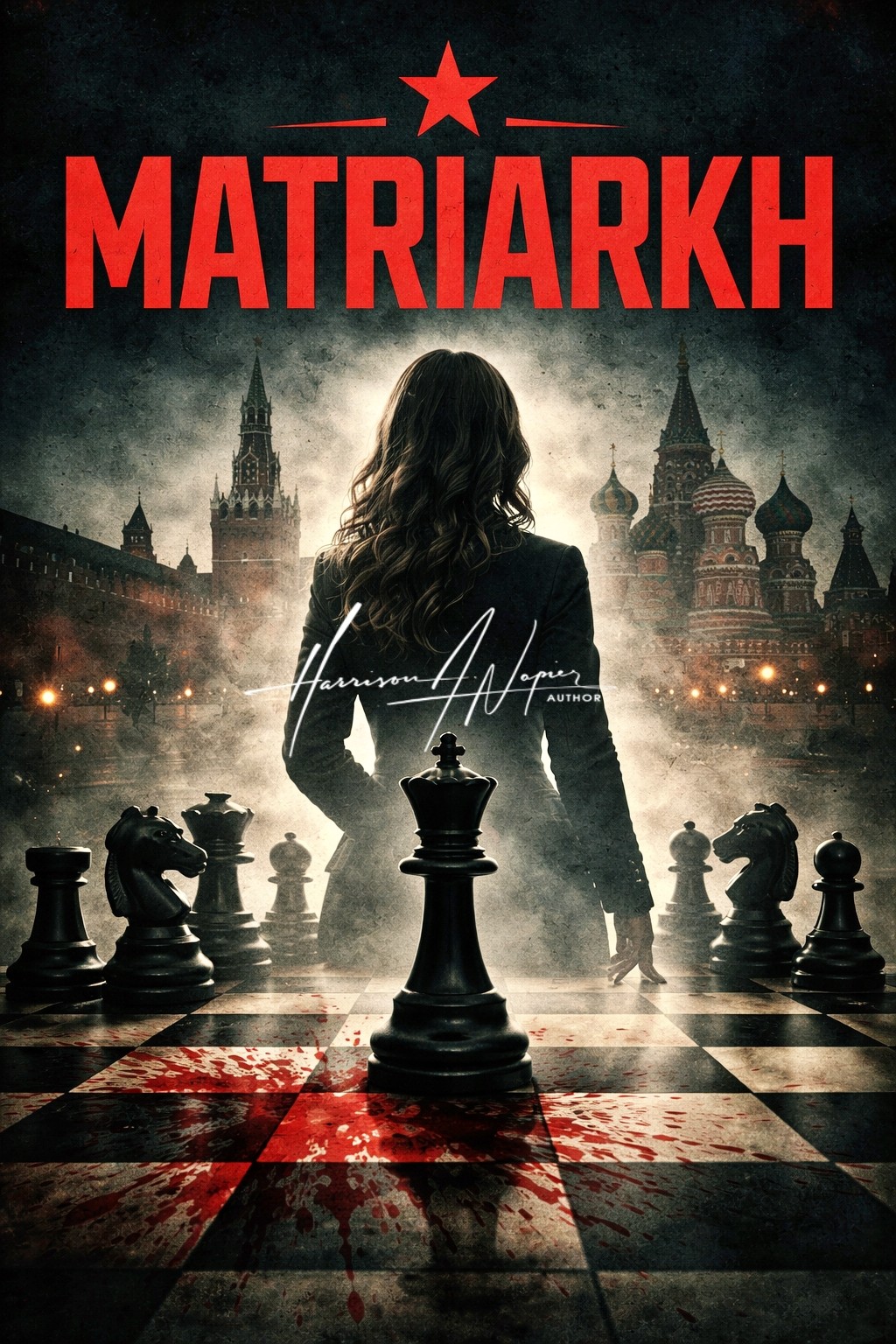 Official cover artwork for Matriarkh by Harrison Napier