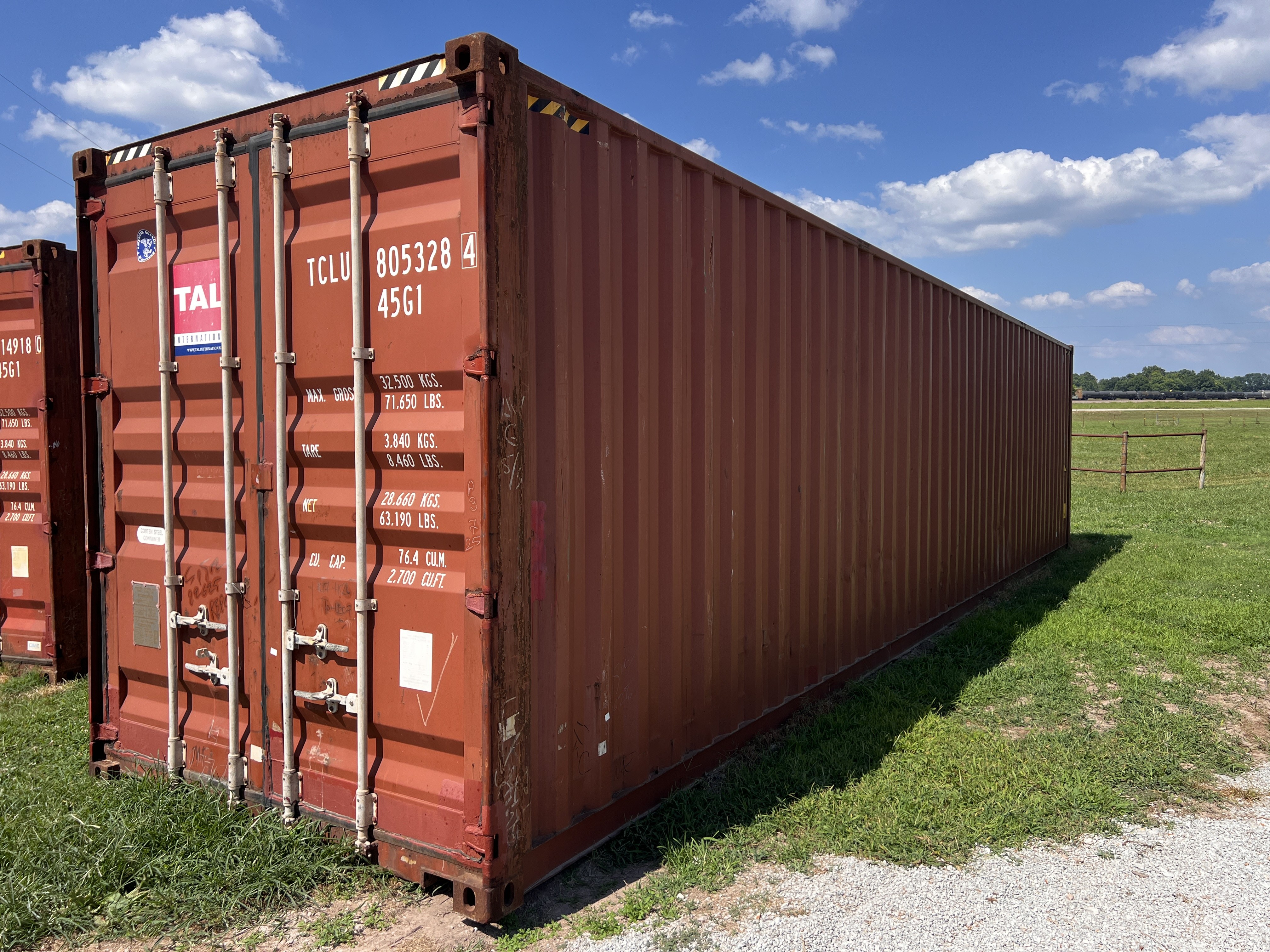 40' High Cube Container 'Cargo Worthy'