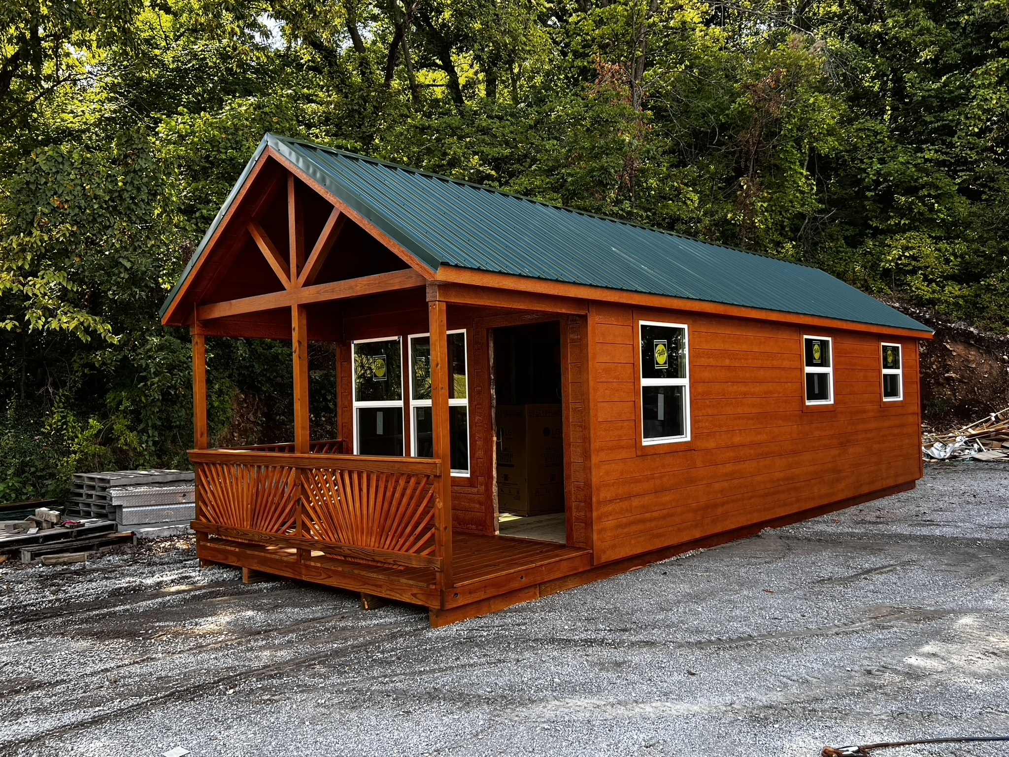 Wood Tech Structures cabin or portable building 13