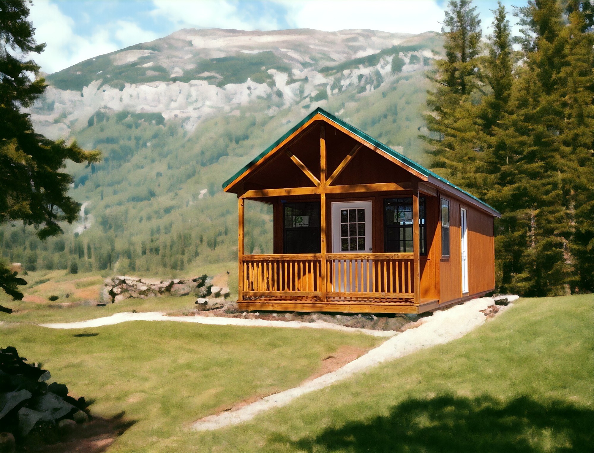 Wood Tech Structures cabin or portable building 4