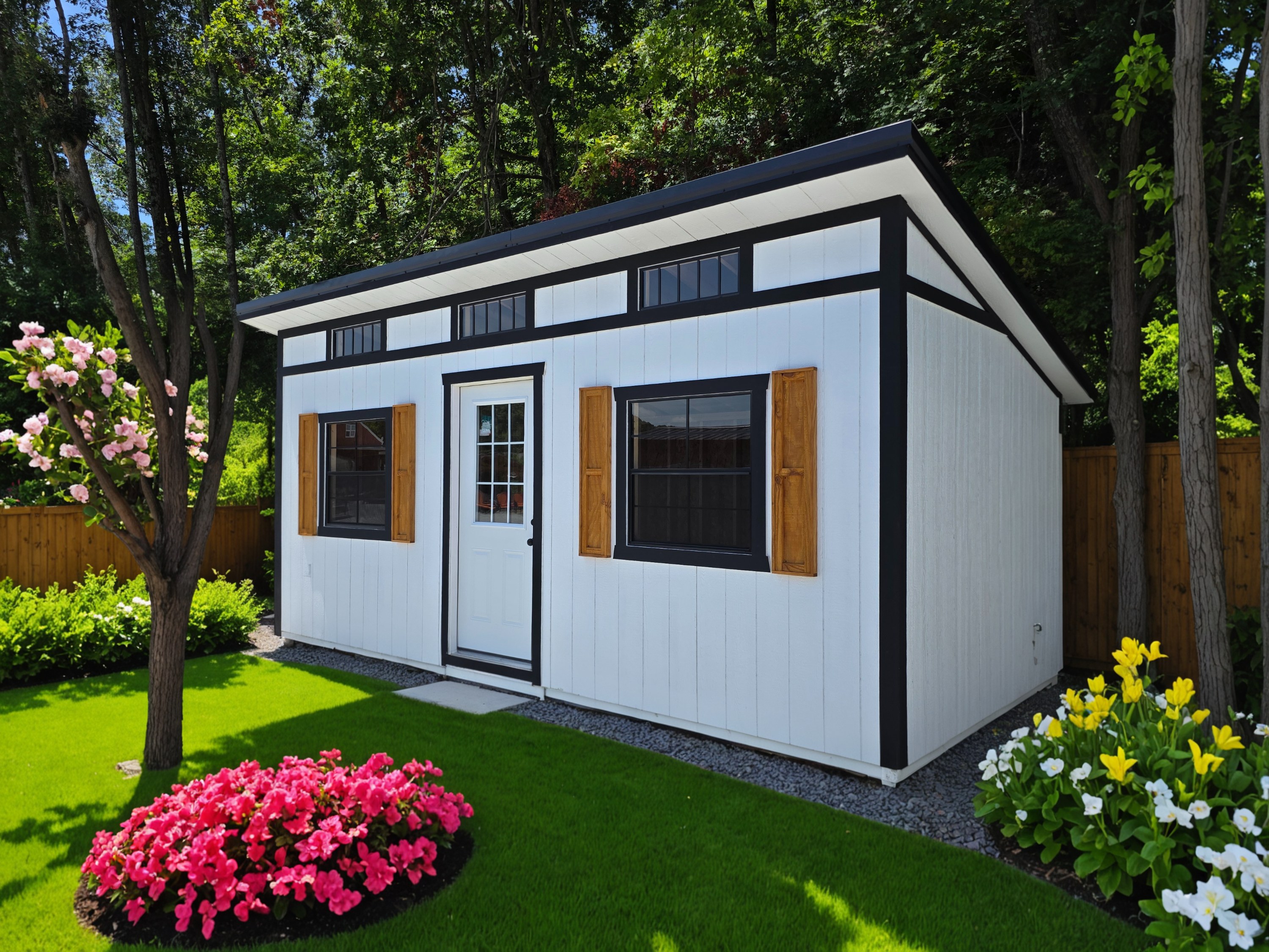 Portable storage shed