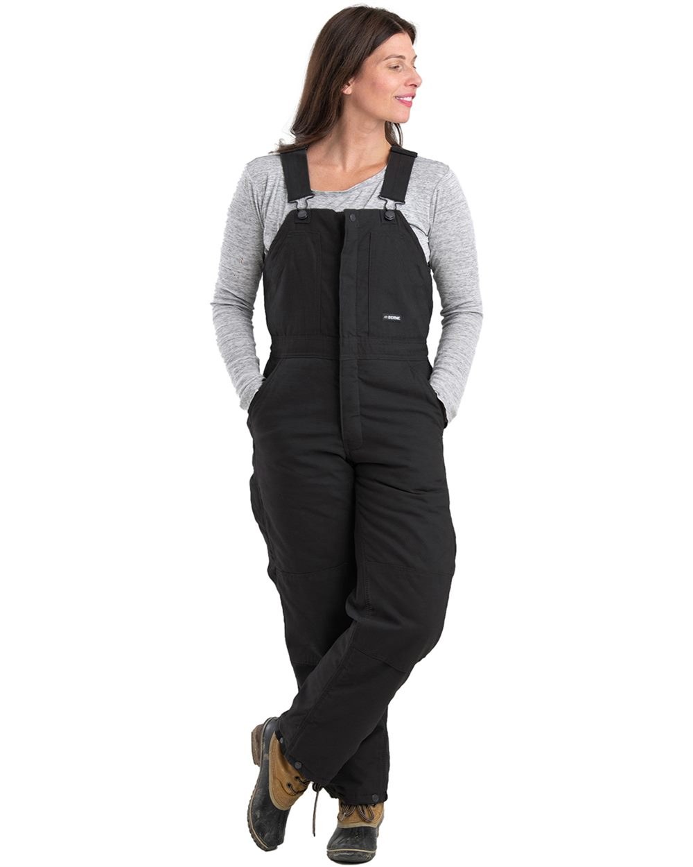 Women's Softstone Duck Insulated Bib Overall