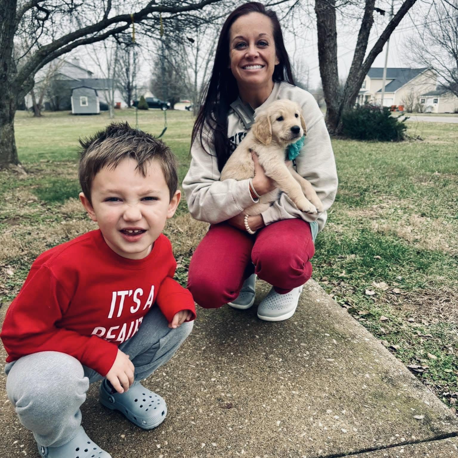Amanda with Hayes