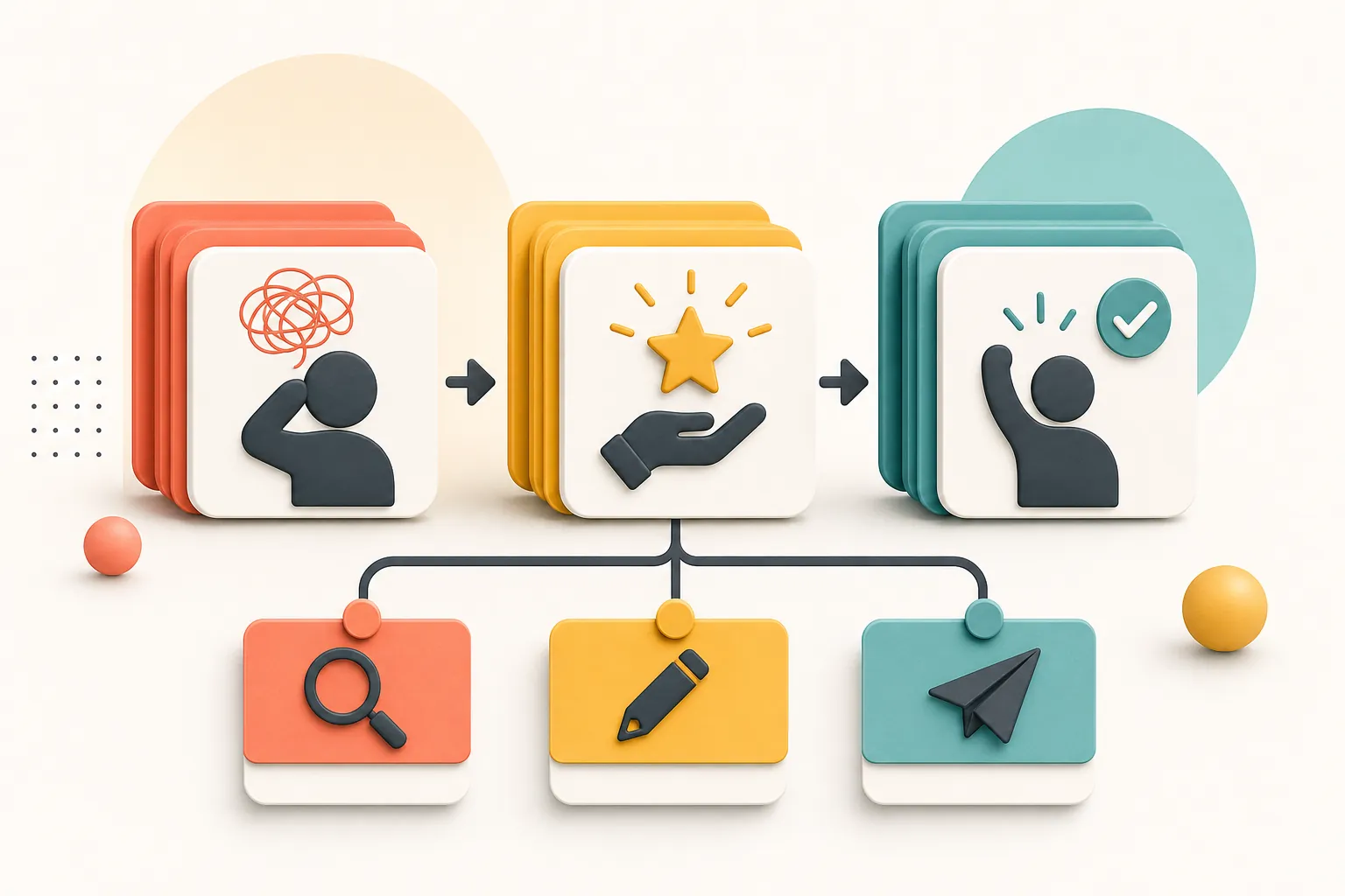 Customer problem turning into a clear service outcome and practical next steps