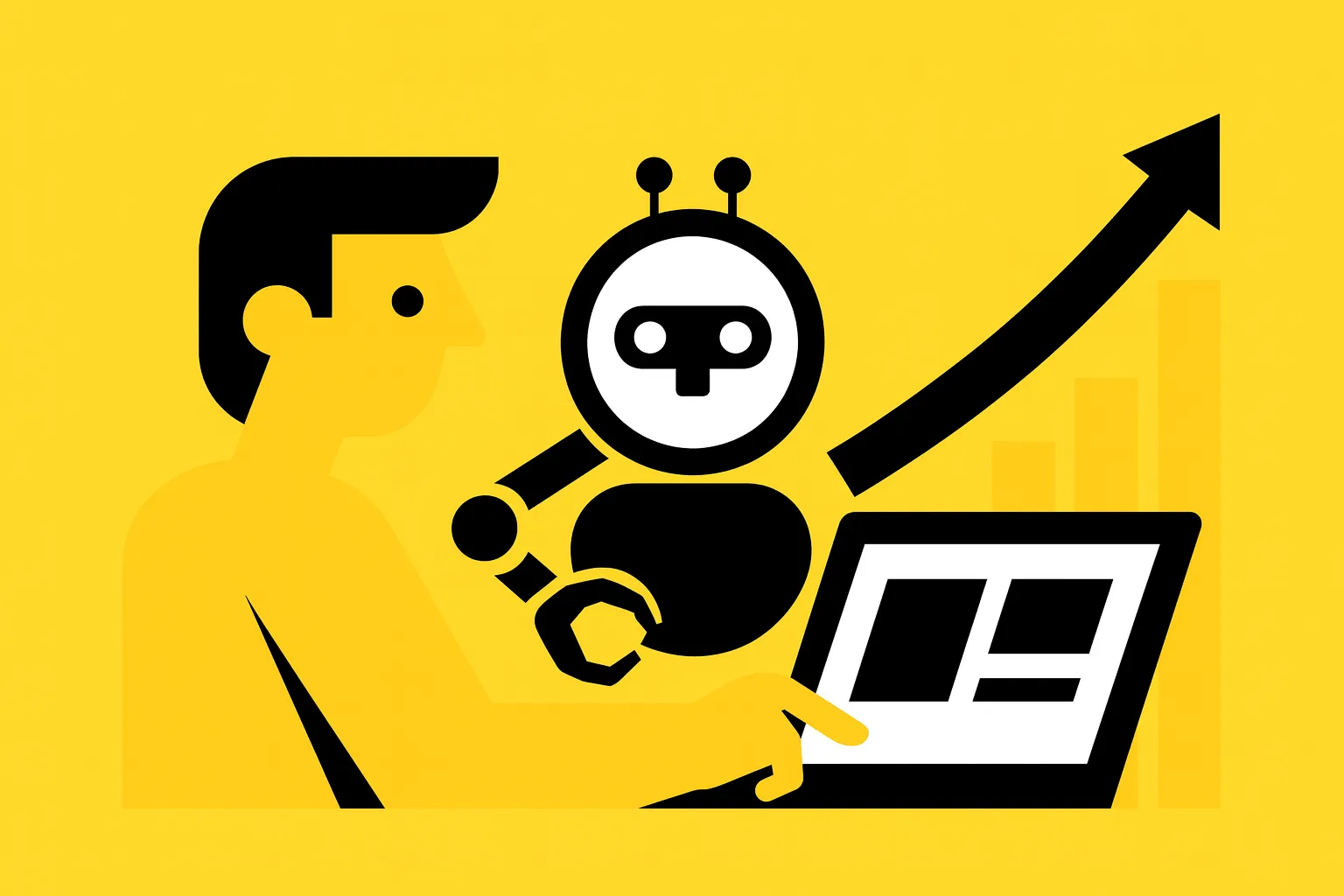 Small business owner comparing Wix alternatives with Theo