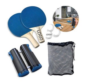 Portable Ping Pong Retractable Net Set