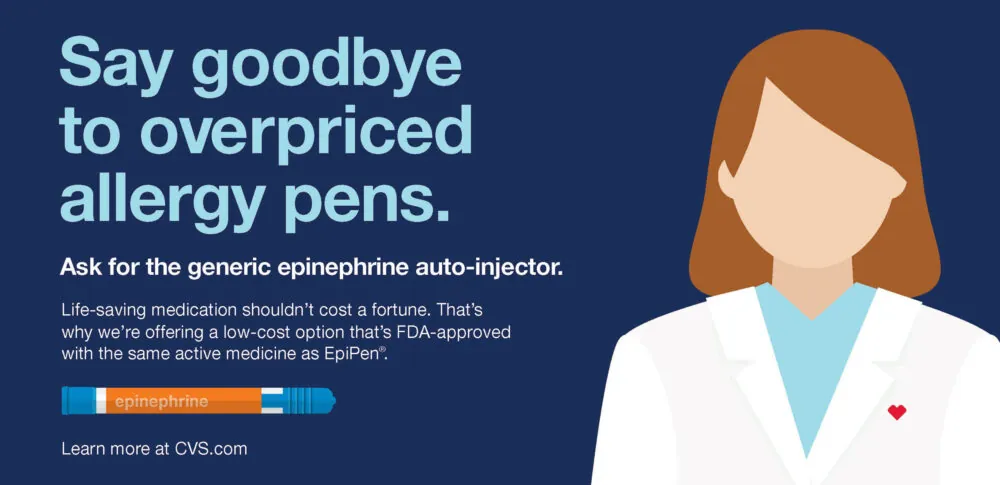 Epinephrine campaign work