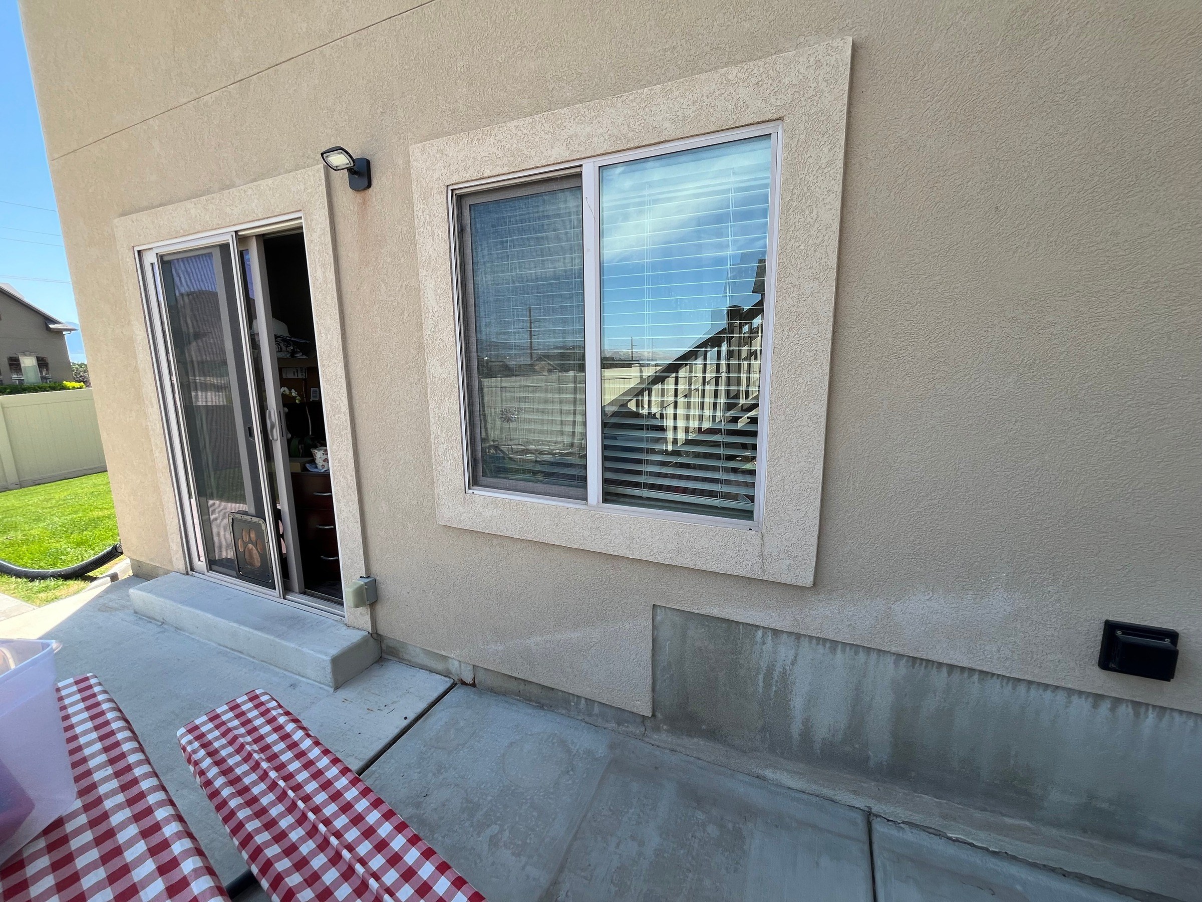Window to Exterior Door project by Sterling Handyman & Repair