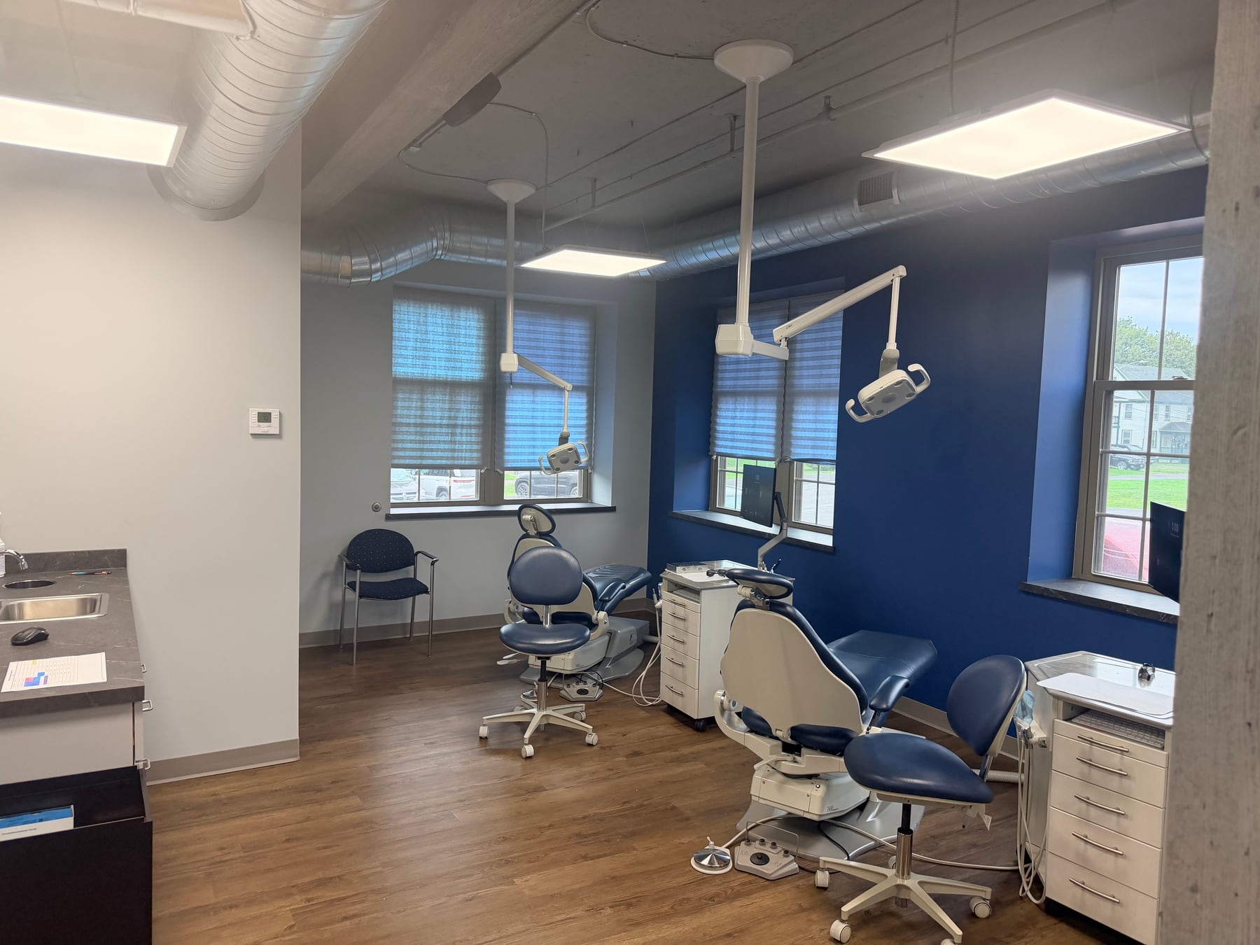 Orthodontic treatment room in the Herkimer office