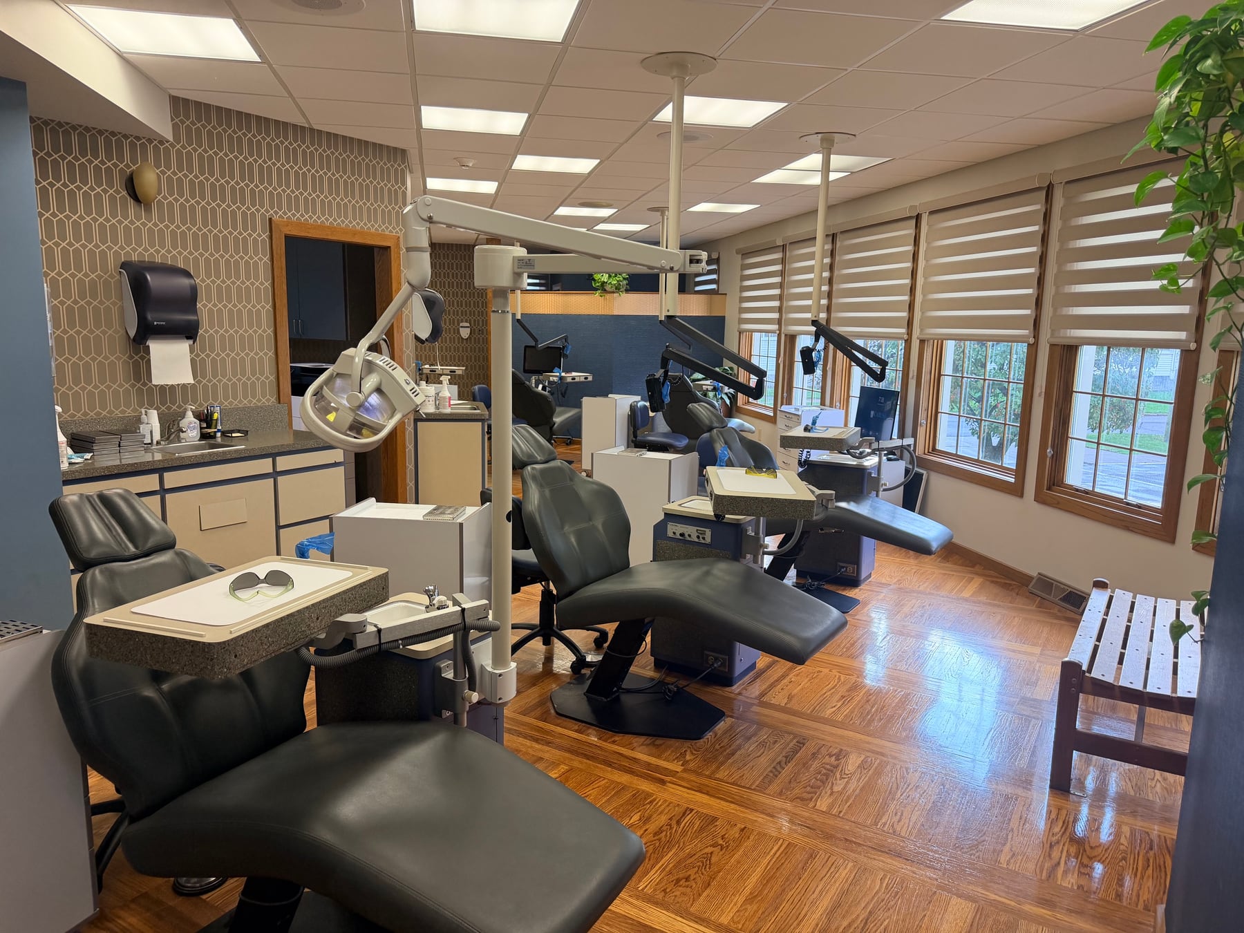 Treatment chairs at Caruso Orthodontics in New Hartford