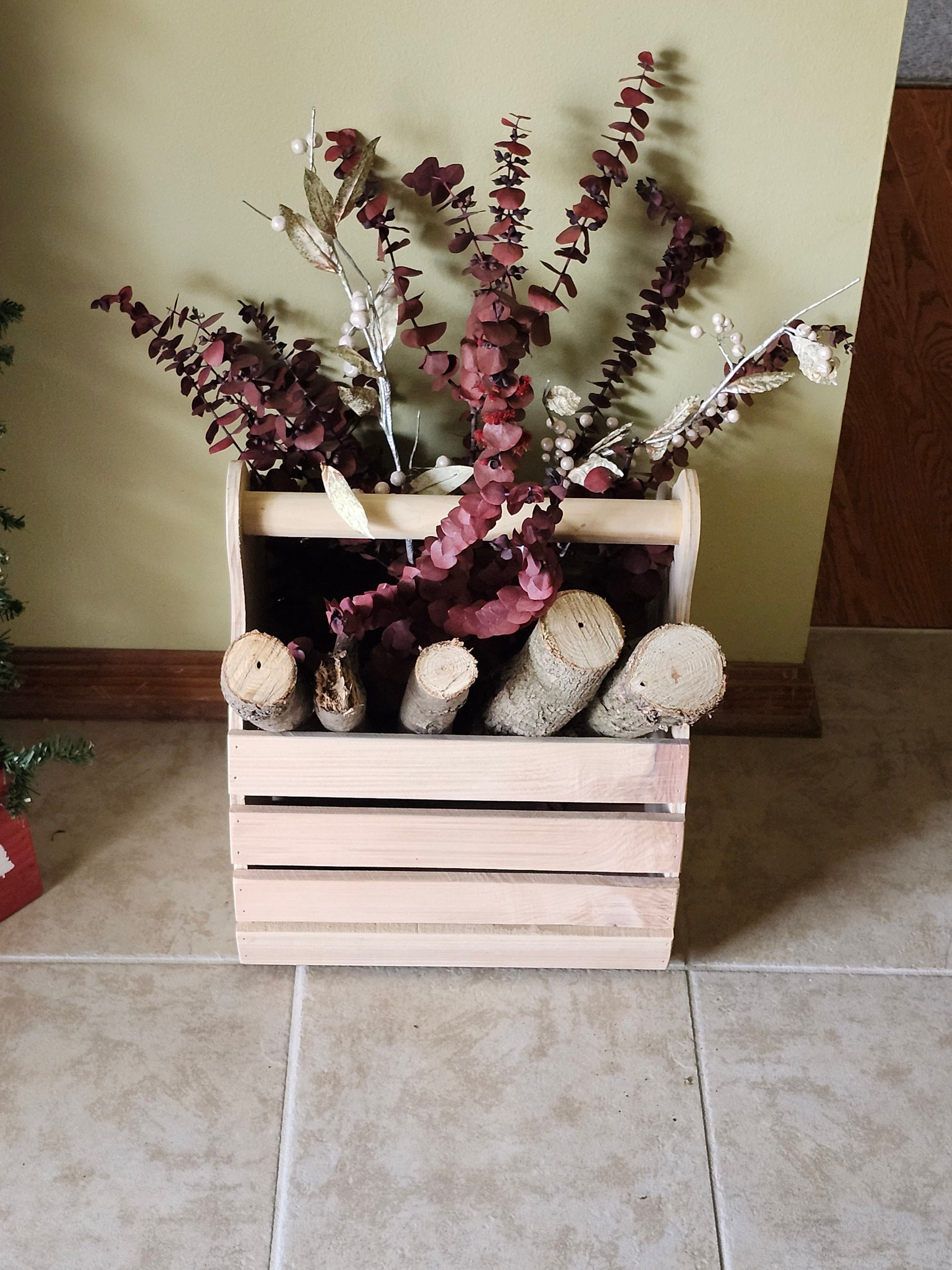 Wood Garden Basket, detail 3