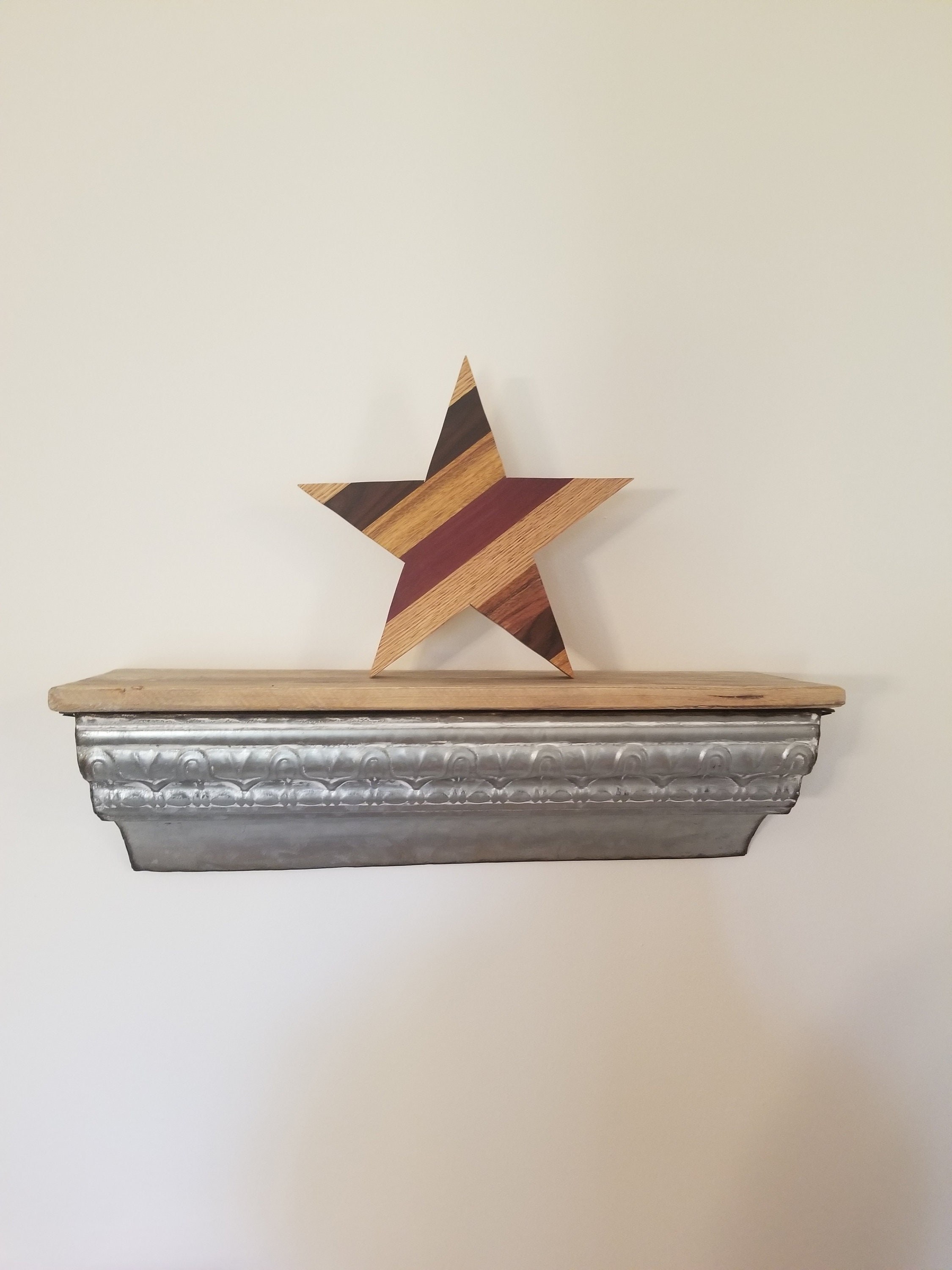 Solid Hardwood Appreciation Star, detail 4