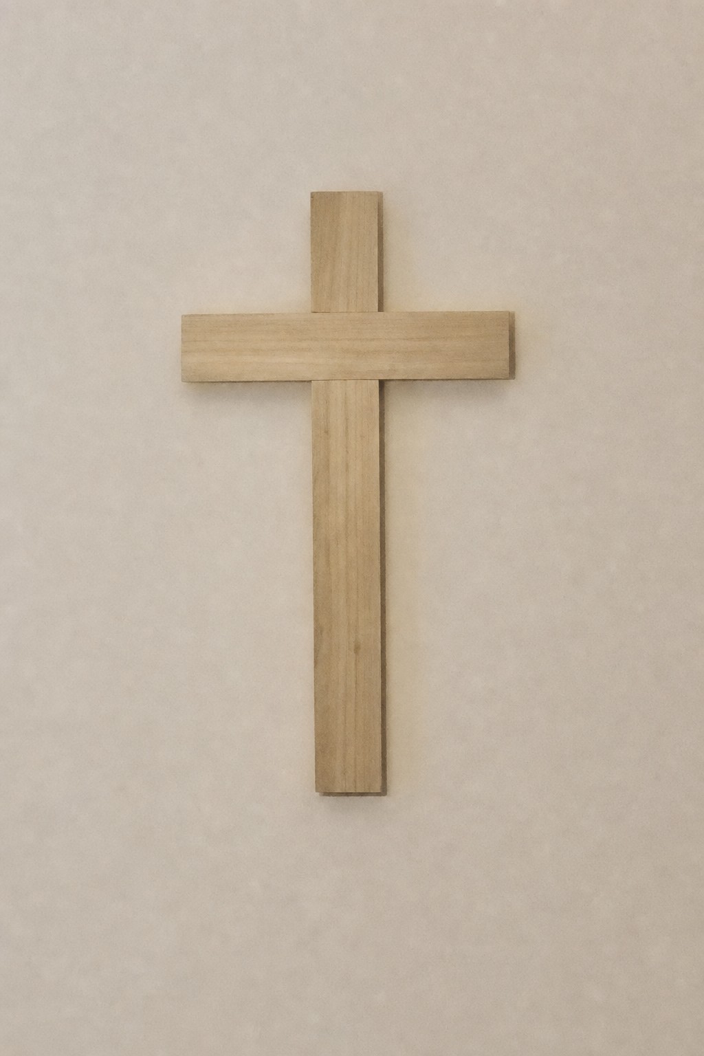 24-inch Lighted Wood Cross, view 2