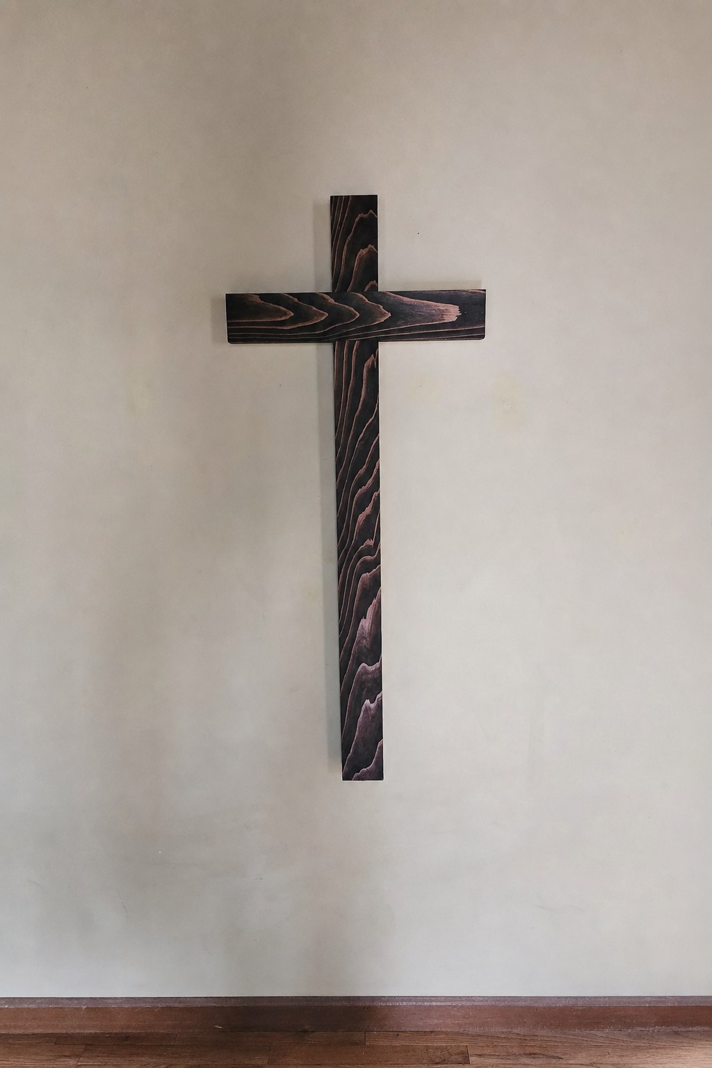 4-foot Backlit Wood Cross, view 2