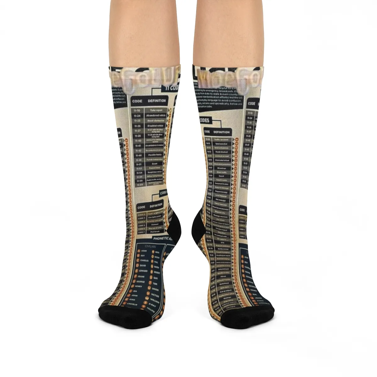 FT Police Codes Socks By: MoeGolUP