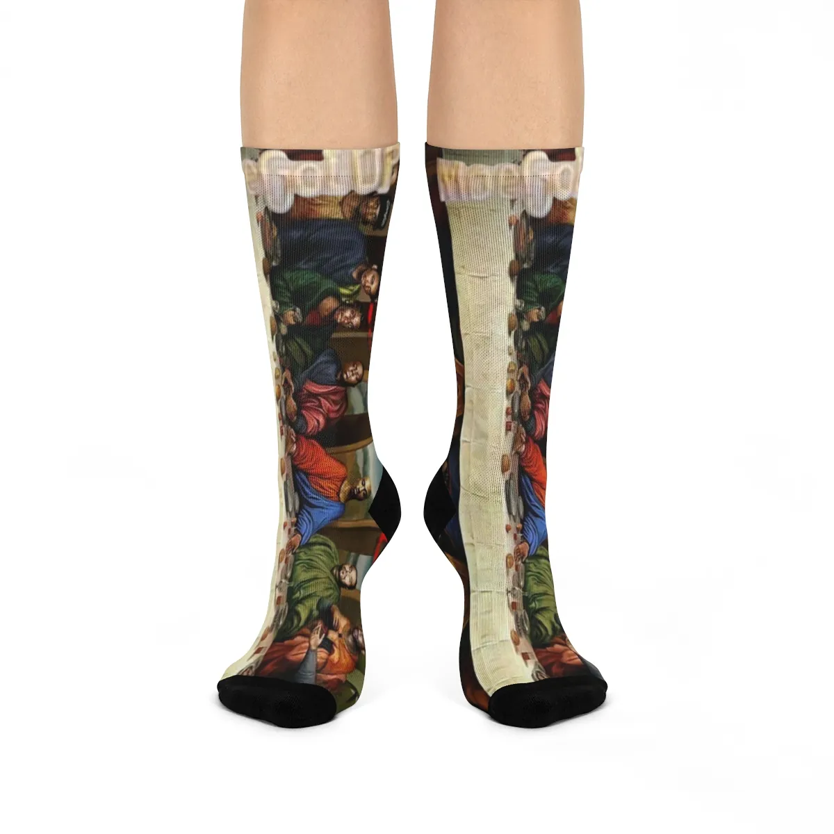 "Hip Hop Last Supper" Socks By: MoeGolUP