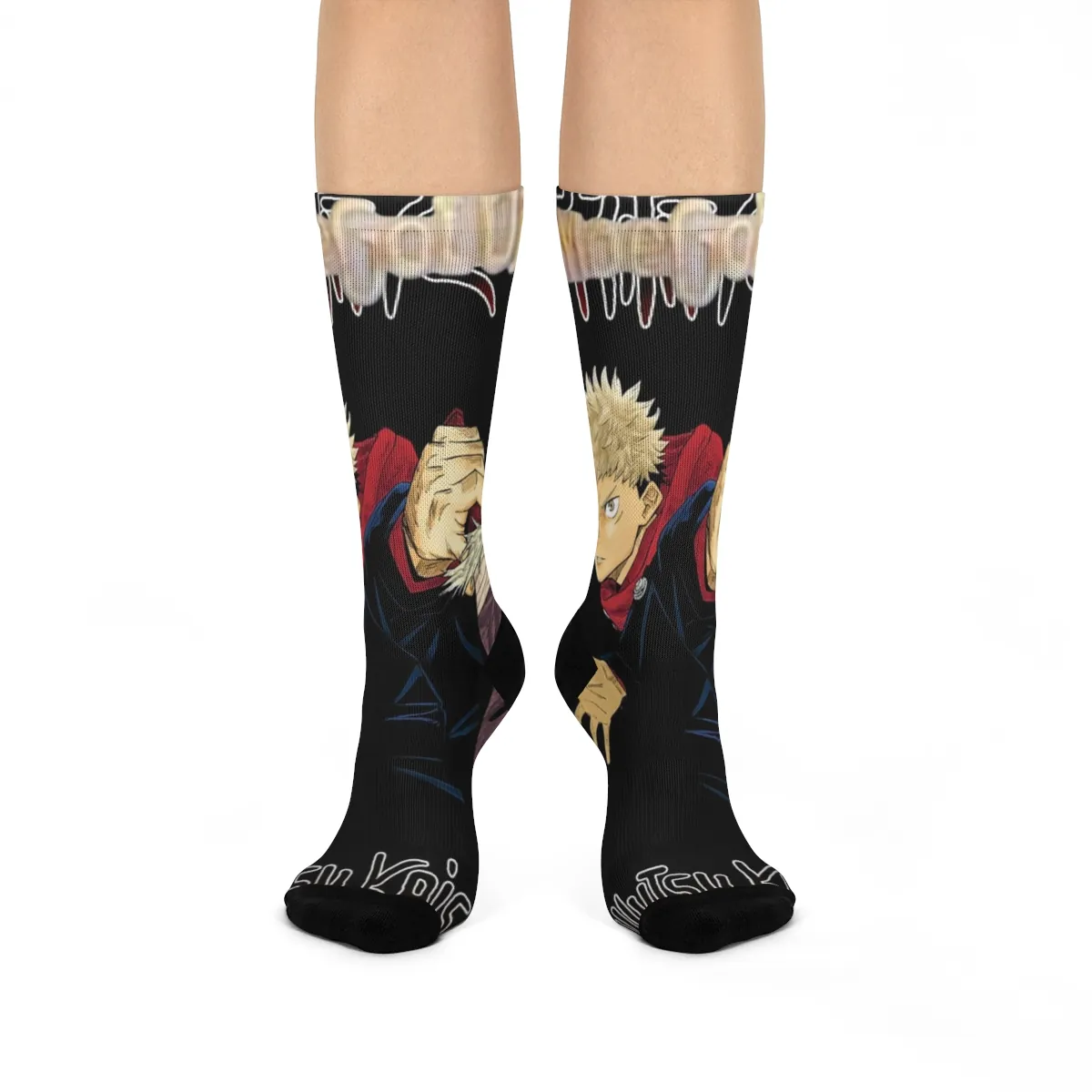 Jujutsu Kaisen Socks By: MoeGolUP