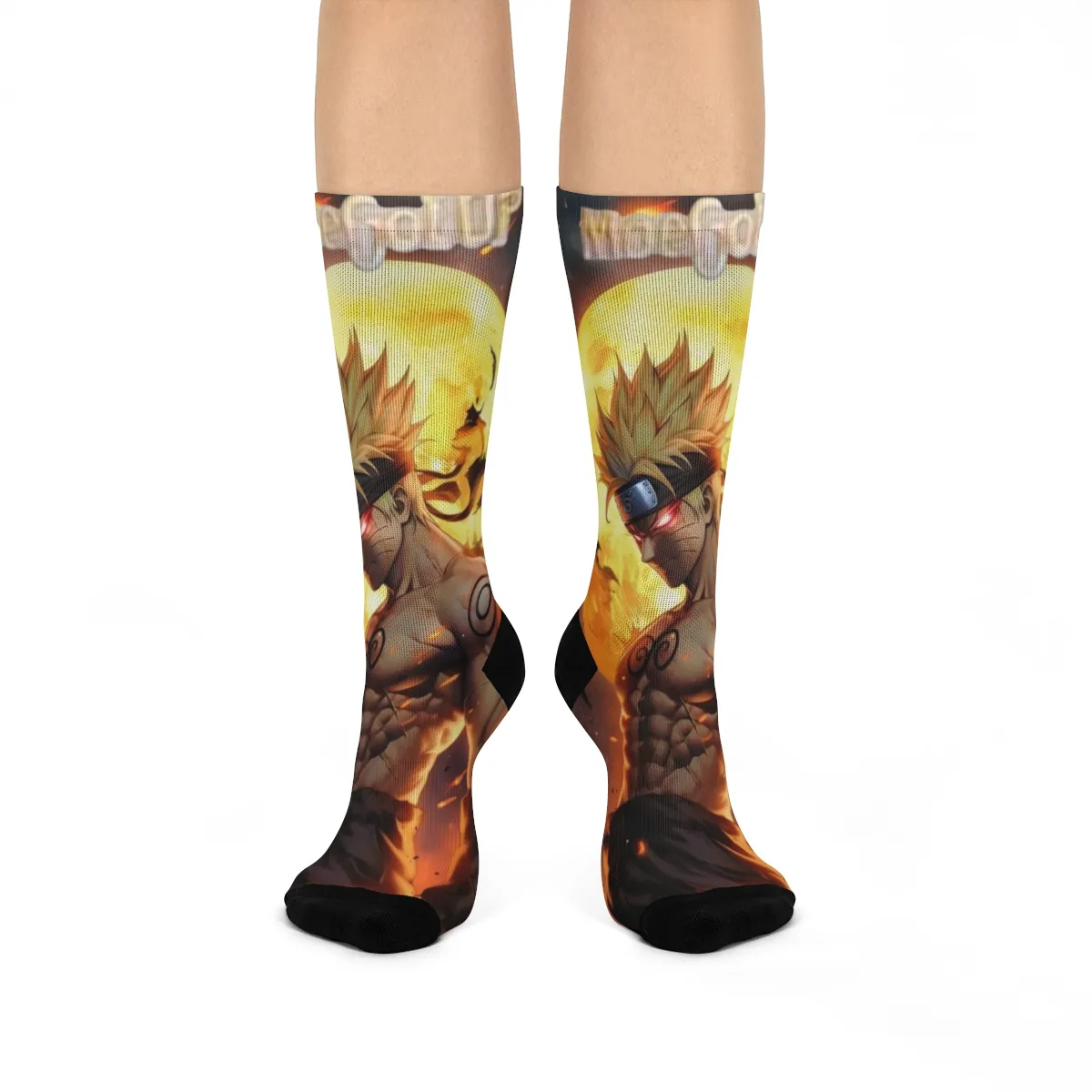 Naruto Uzumaki Socks By: MoeGolUP