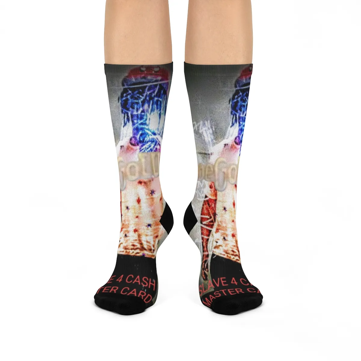 Slave 4 Cash or Mastercard Socks By: MoeGolUP