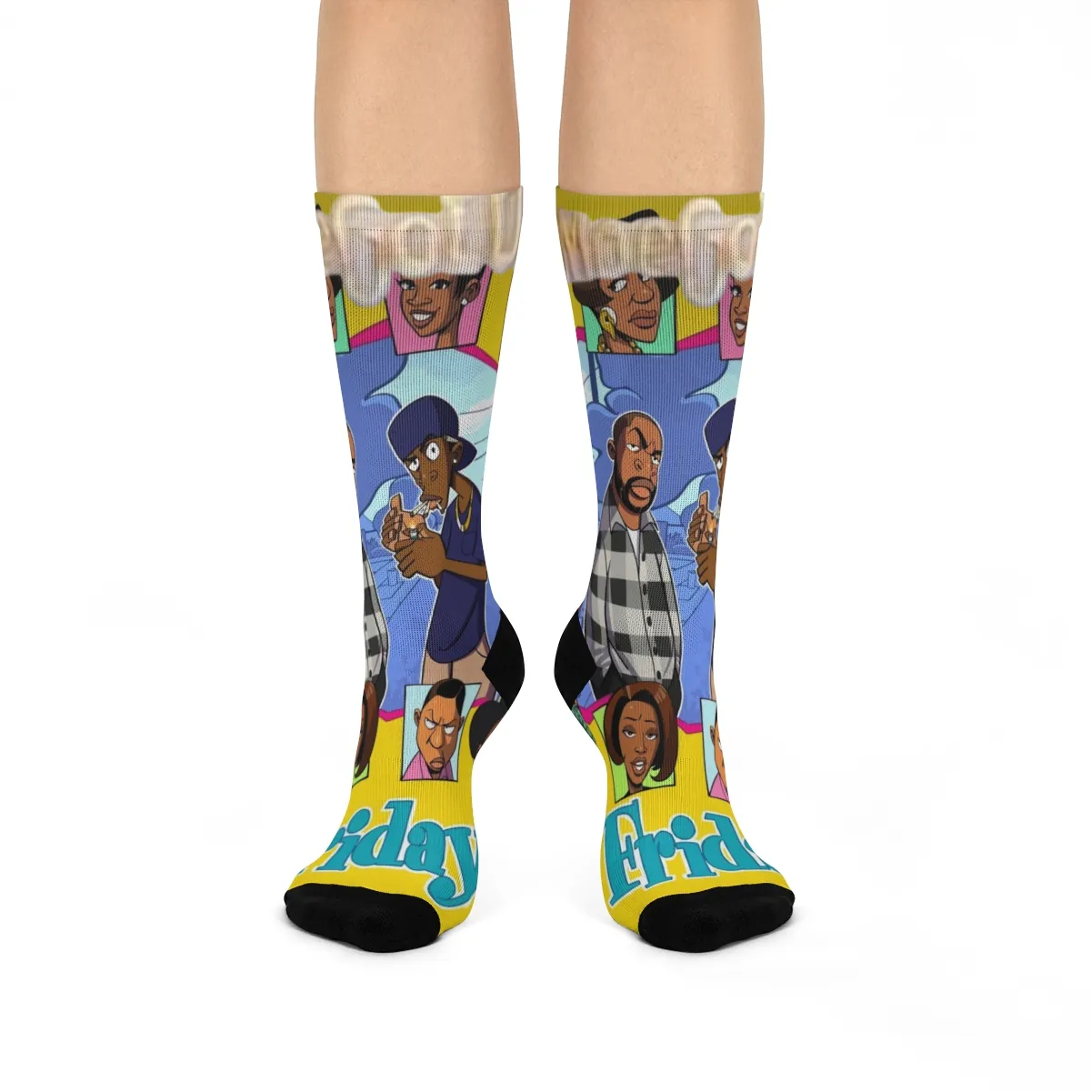 The Movie Friday Cartoon Socks By: MoeGolUP