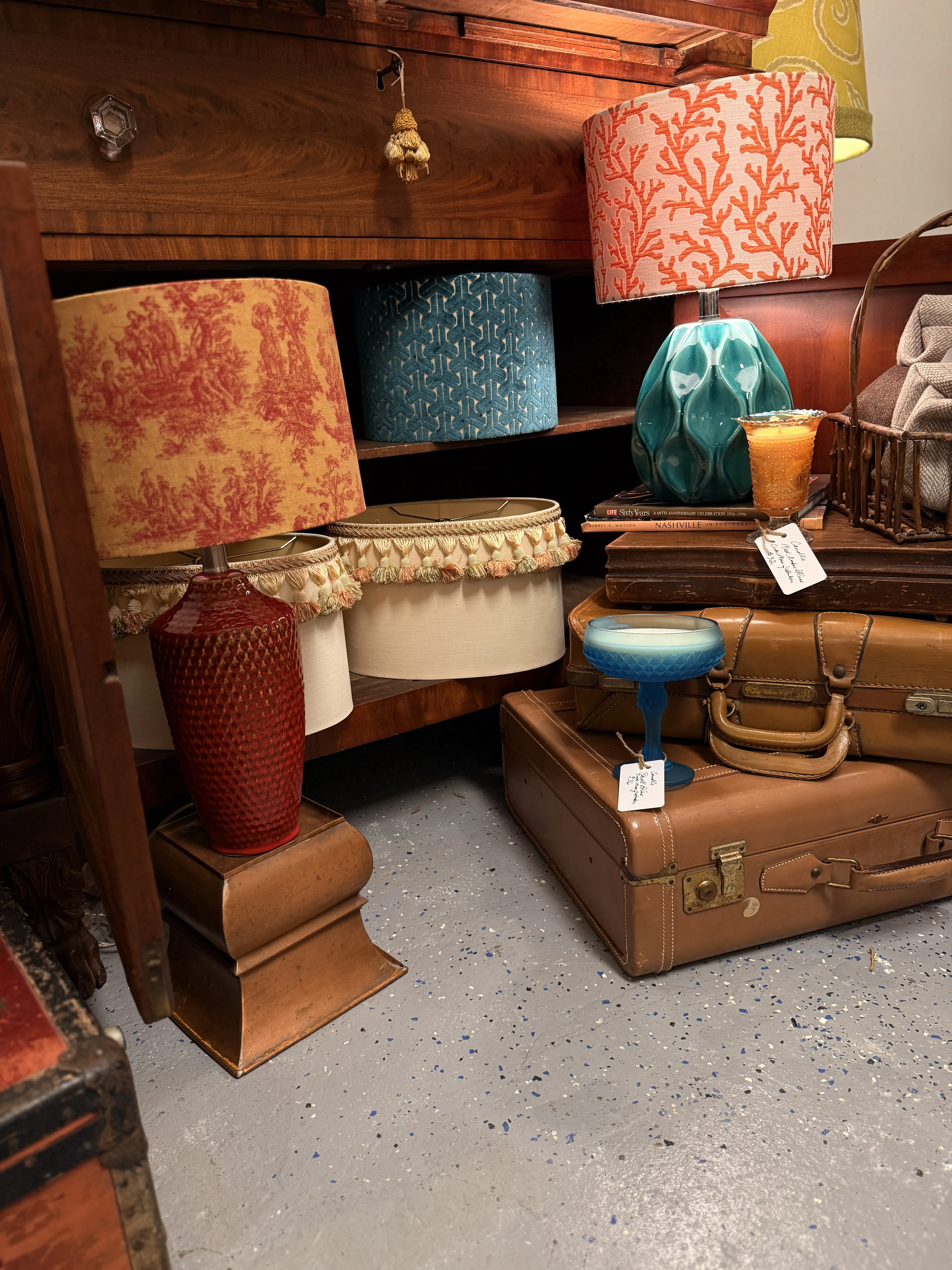 Re. display at Foundlings Emporium in Vincent, Alabama