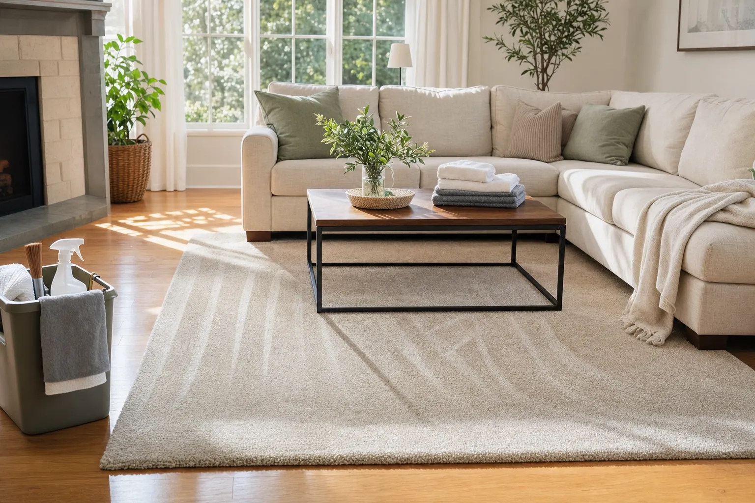 Residential Cleaning service environment